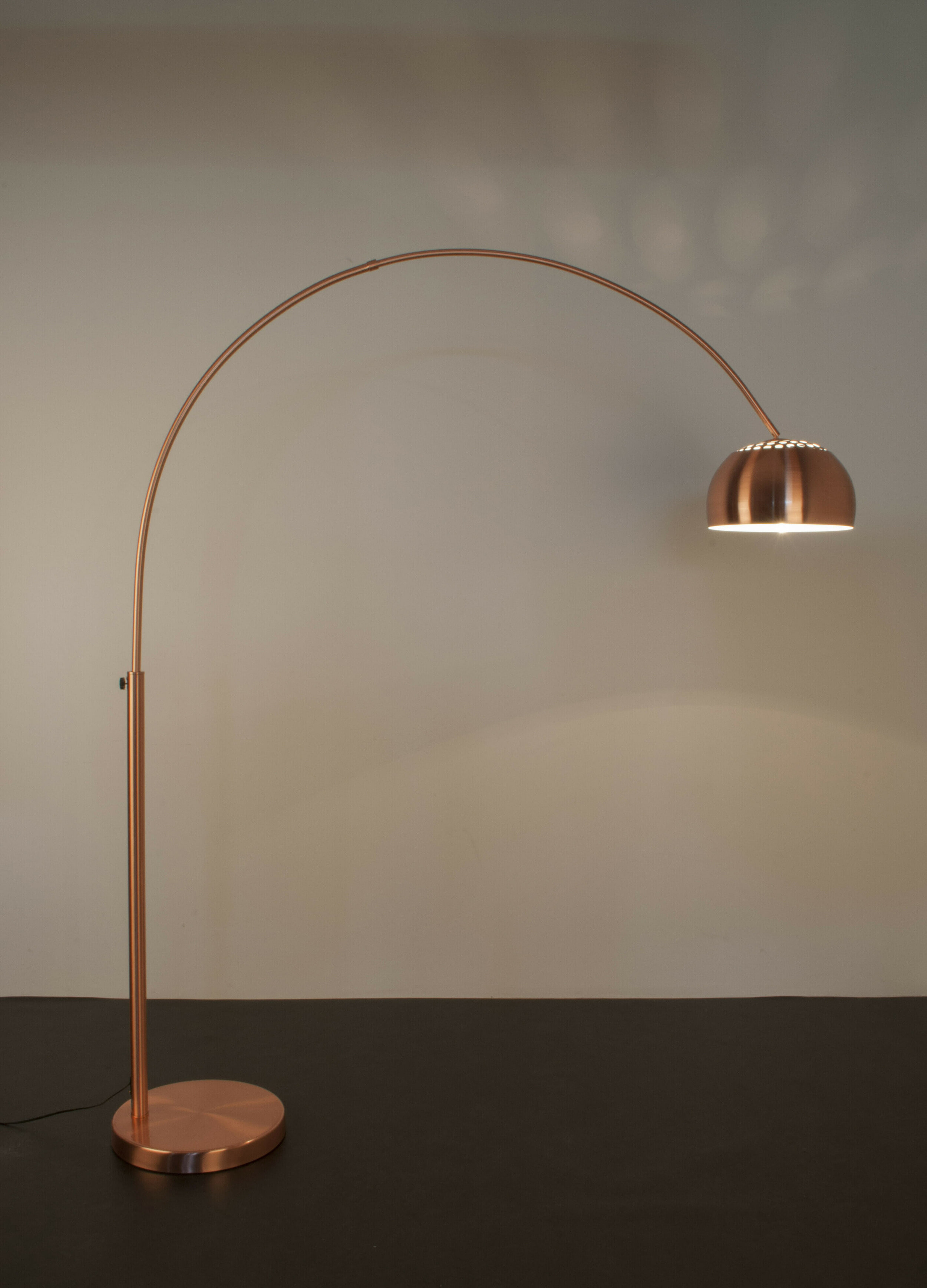 Zuiver Verstelbare Vloerlamp 'Metal' 190-205cm, kleur Koper