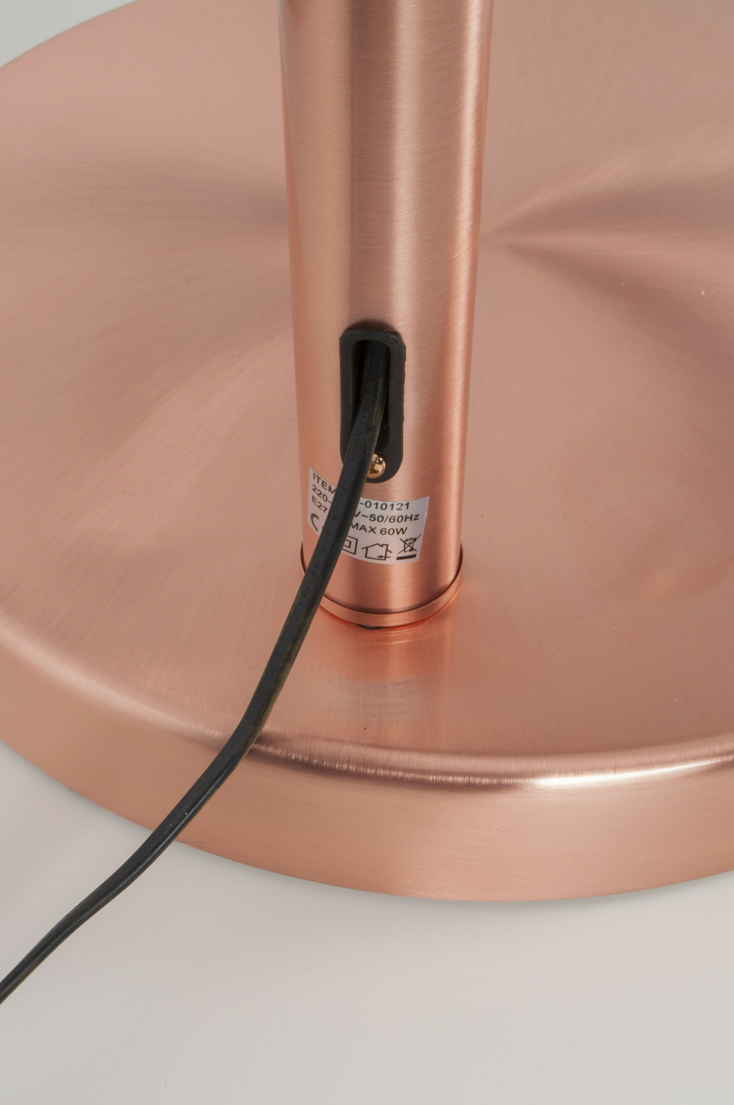Zuiver Verstelbare Vloerlamp 'Metal' 190-205cm, kleur Koper