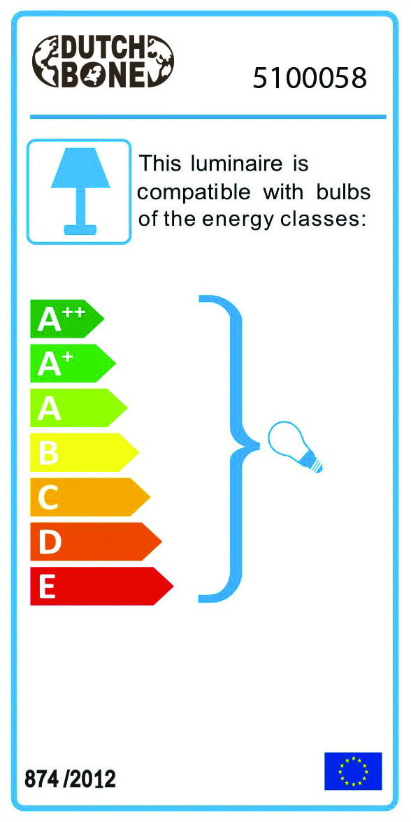 Dutchbone Vloerlamp 'Karish' 2-lamps, 160cm
