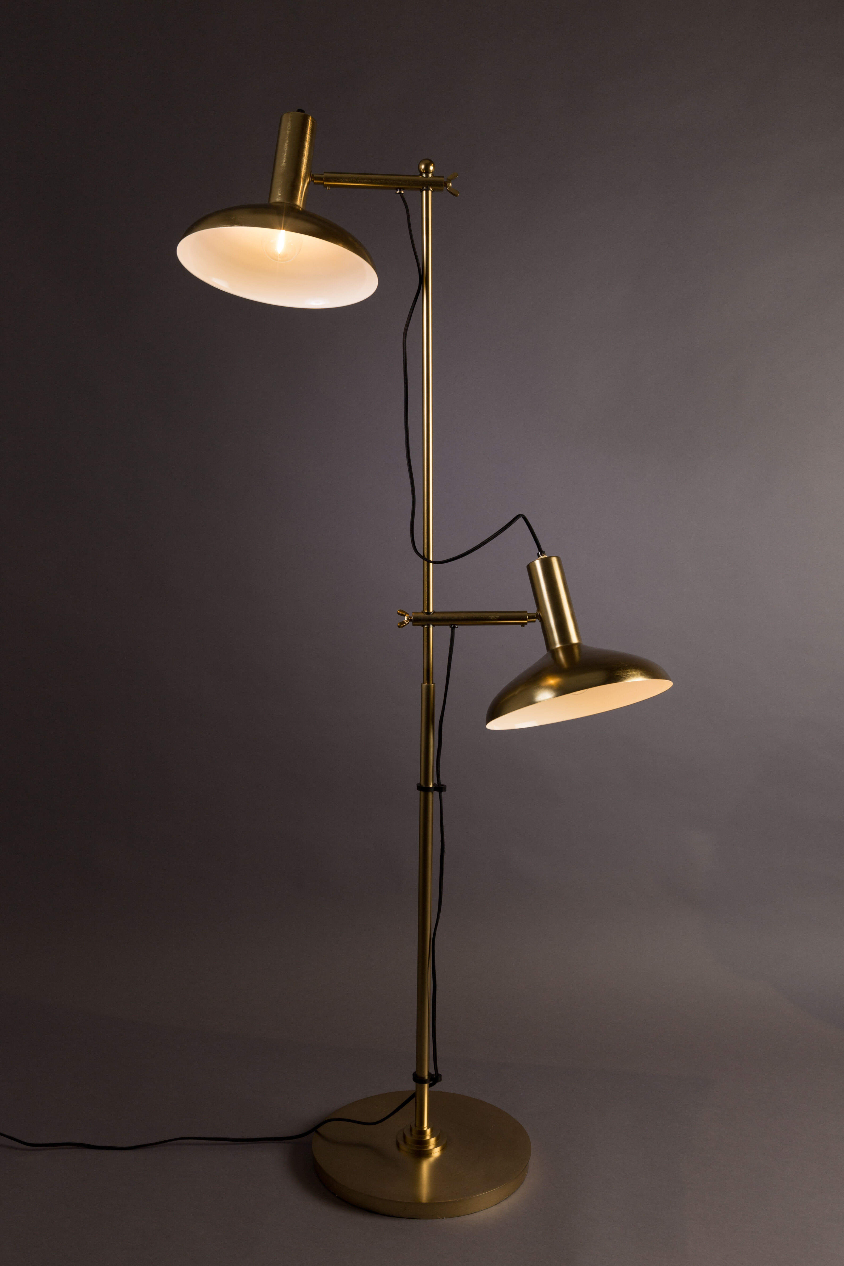 Dutchbone Vloerlamp 'Karish' 2-lamps, 160cm