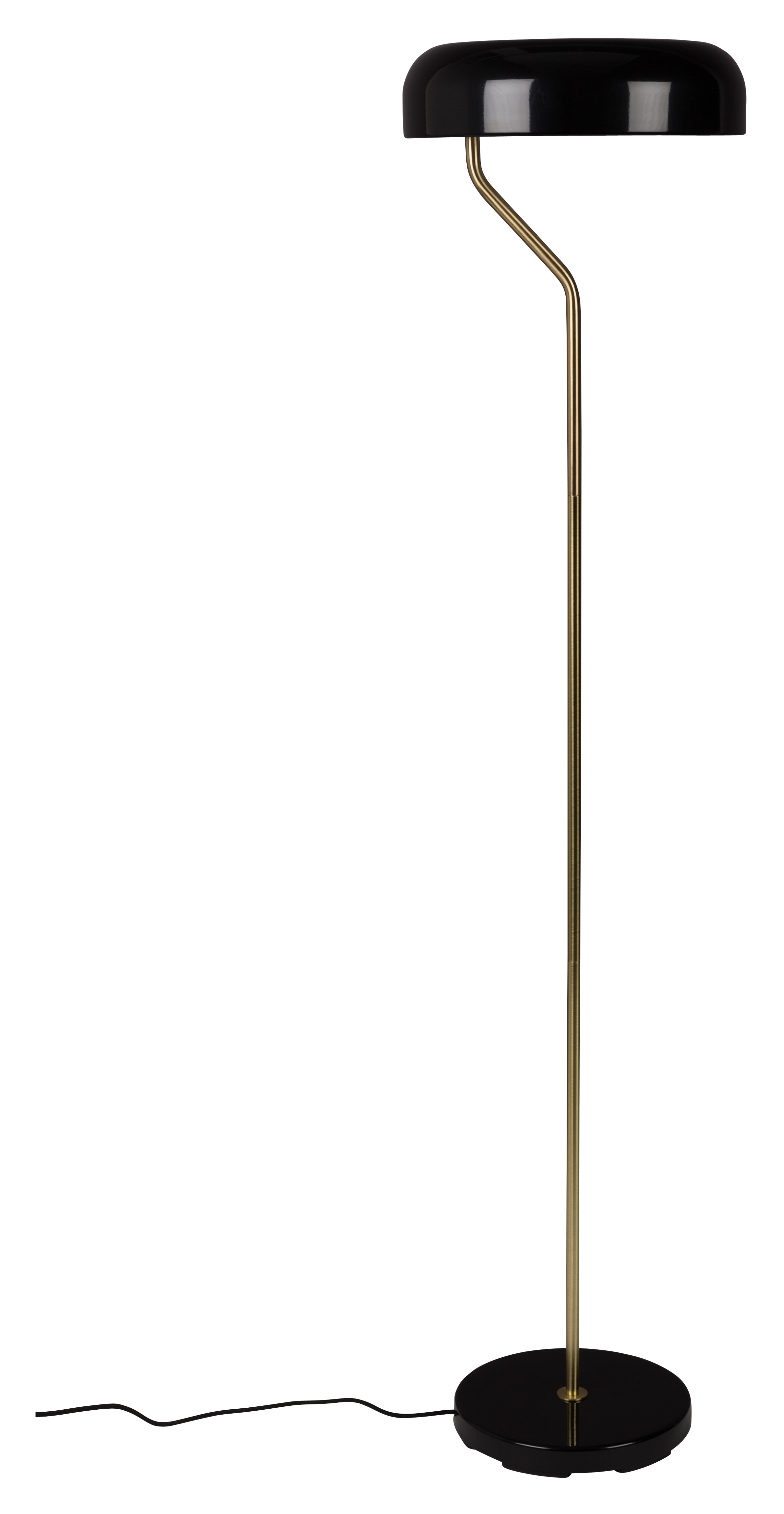 Dutchbone Vloerlamp 'Eclipse' 130cm, kleur Zwart