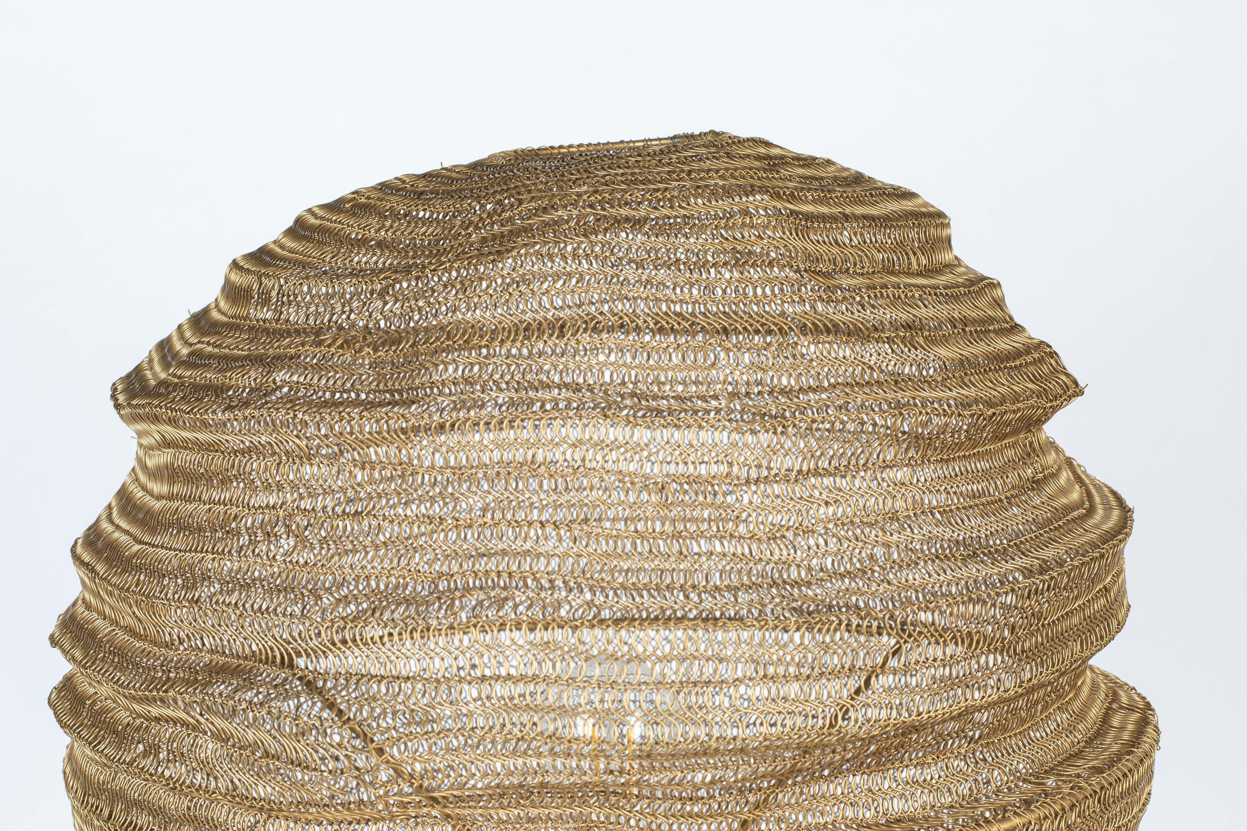 ZILT Vloerlamp 'Deepika', 154cm, kleur Goud