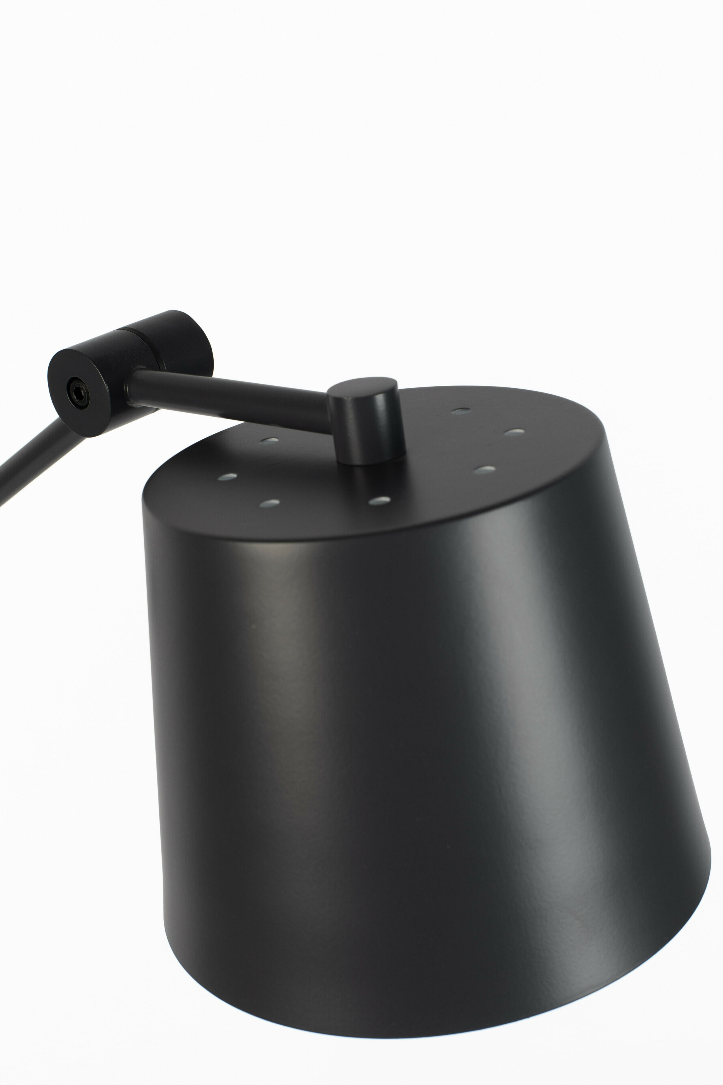 ZILT Vloerlamp 'Bret' 124cm hoog, kleur Zwart