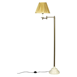 Dutchbone Vloerlamp 'The Allis' 138cm hoog, Brass