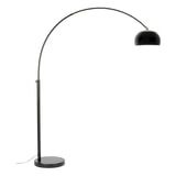 Zuiver Verstelbare Vloerlamp 'Metal' 190-205cm, kleur Zwart