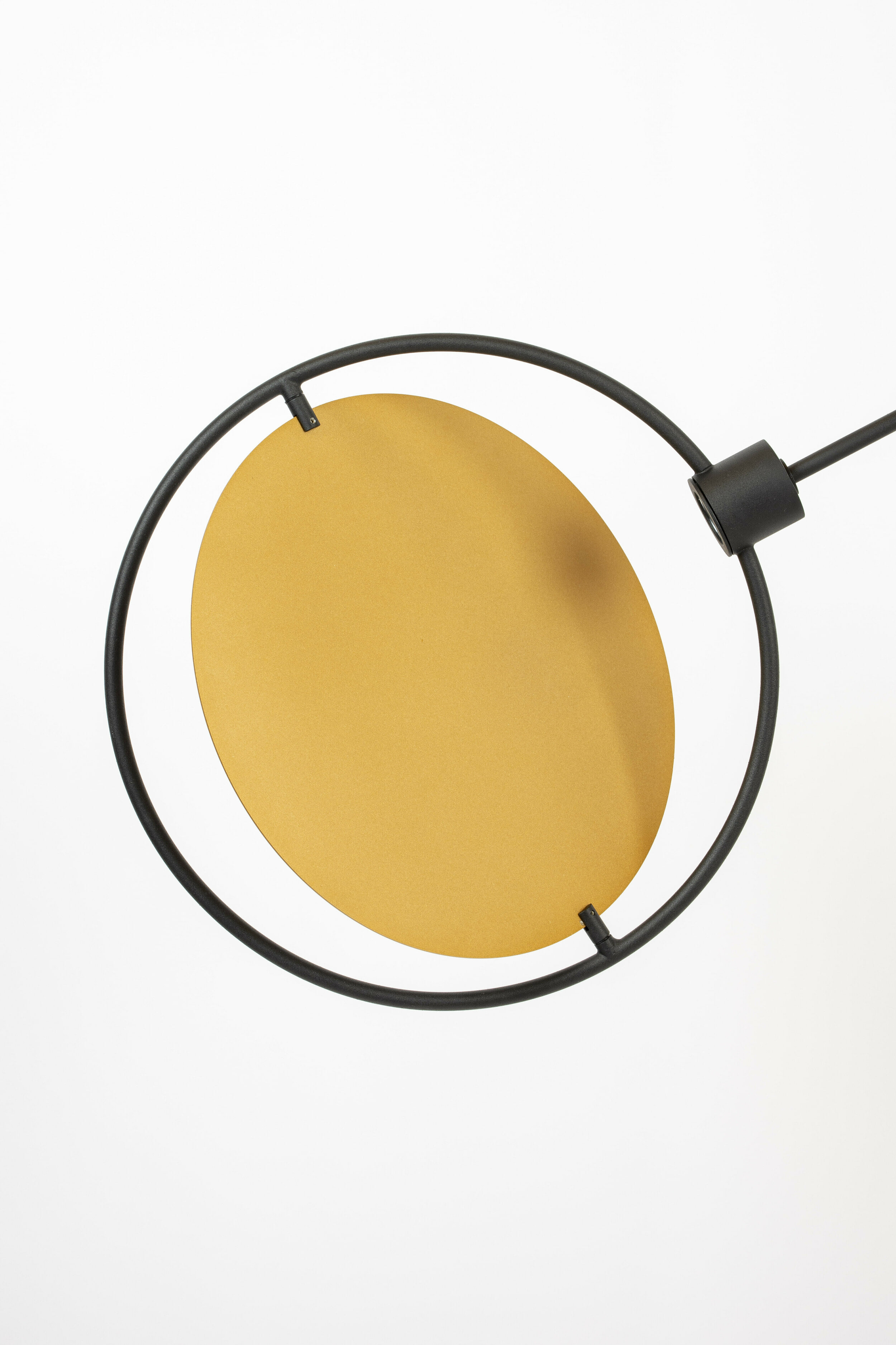 Zuiver Vloerlamp 'Sirius' 140cm, kleur Zwart/Goud