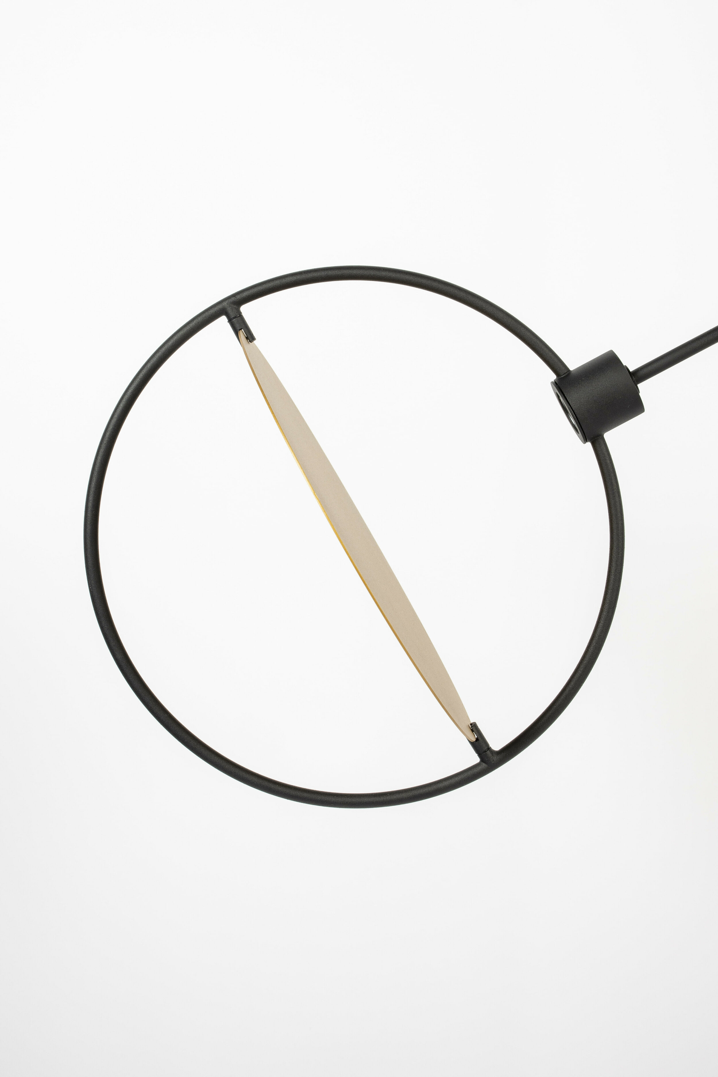 Zuiver Vloerlamp 'Sirius' 140cm, kleur Zwart/Goud