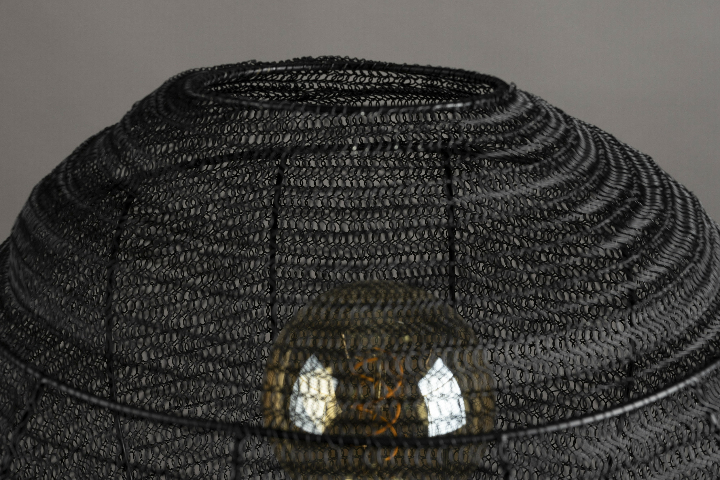 Dutchbone Vloerlamp 'Meezan' 142cm, kleur Zwart