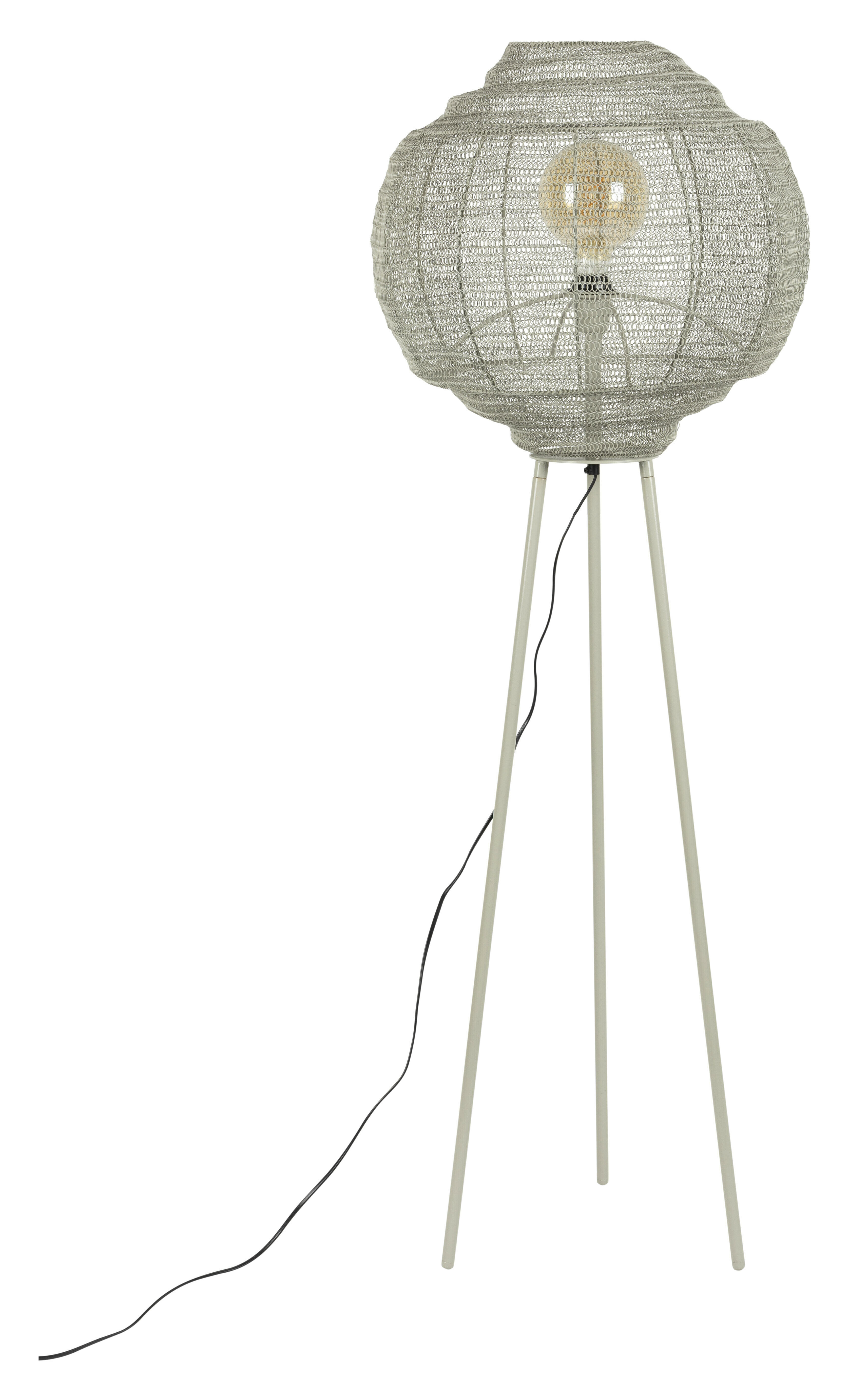 Dutchbone Vloerlamp 'Meezan' 142cm, kleur Grijs