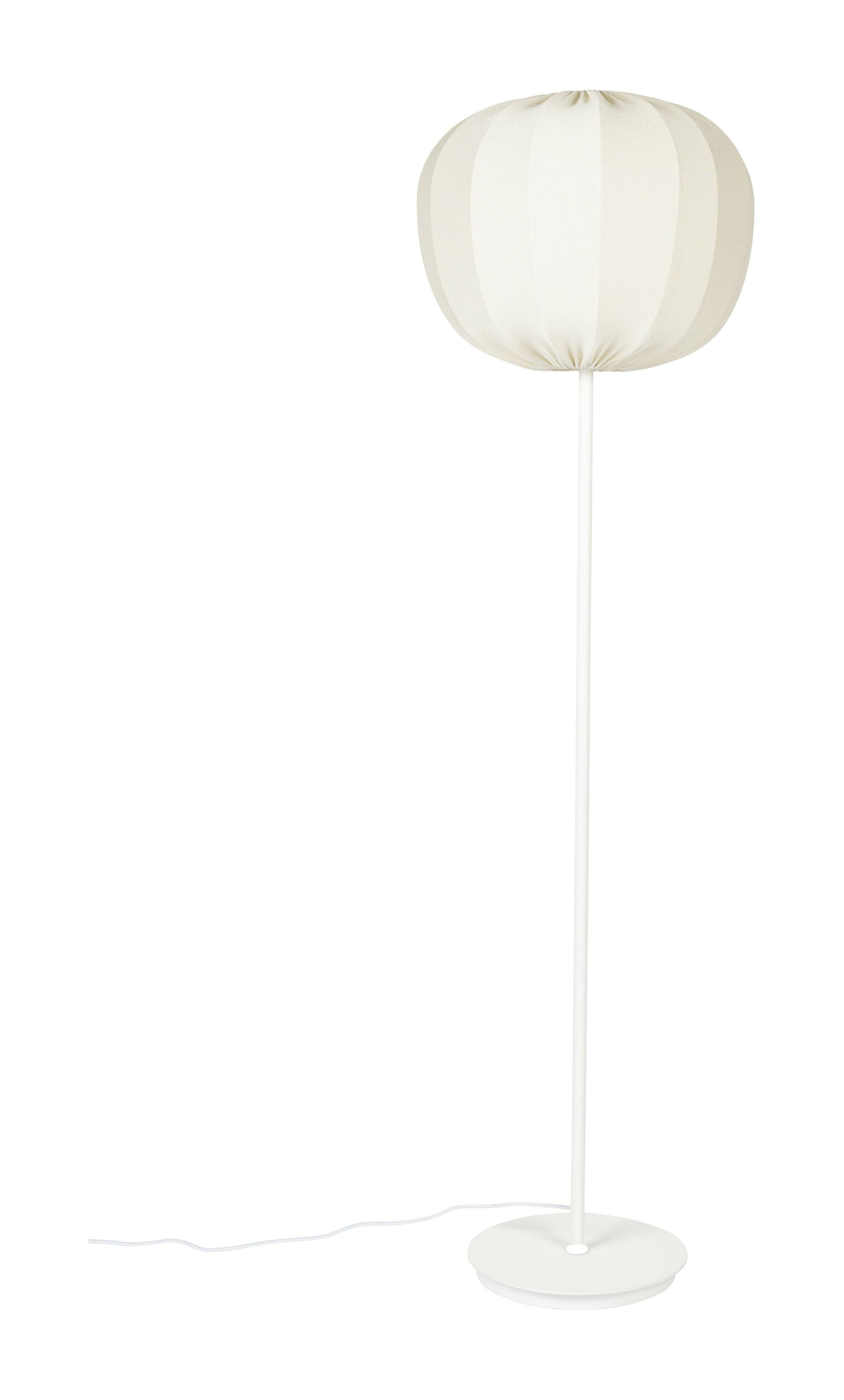 ZILT Vloerlamp 'Wiliam' 160cm, kleur Wit