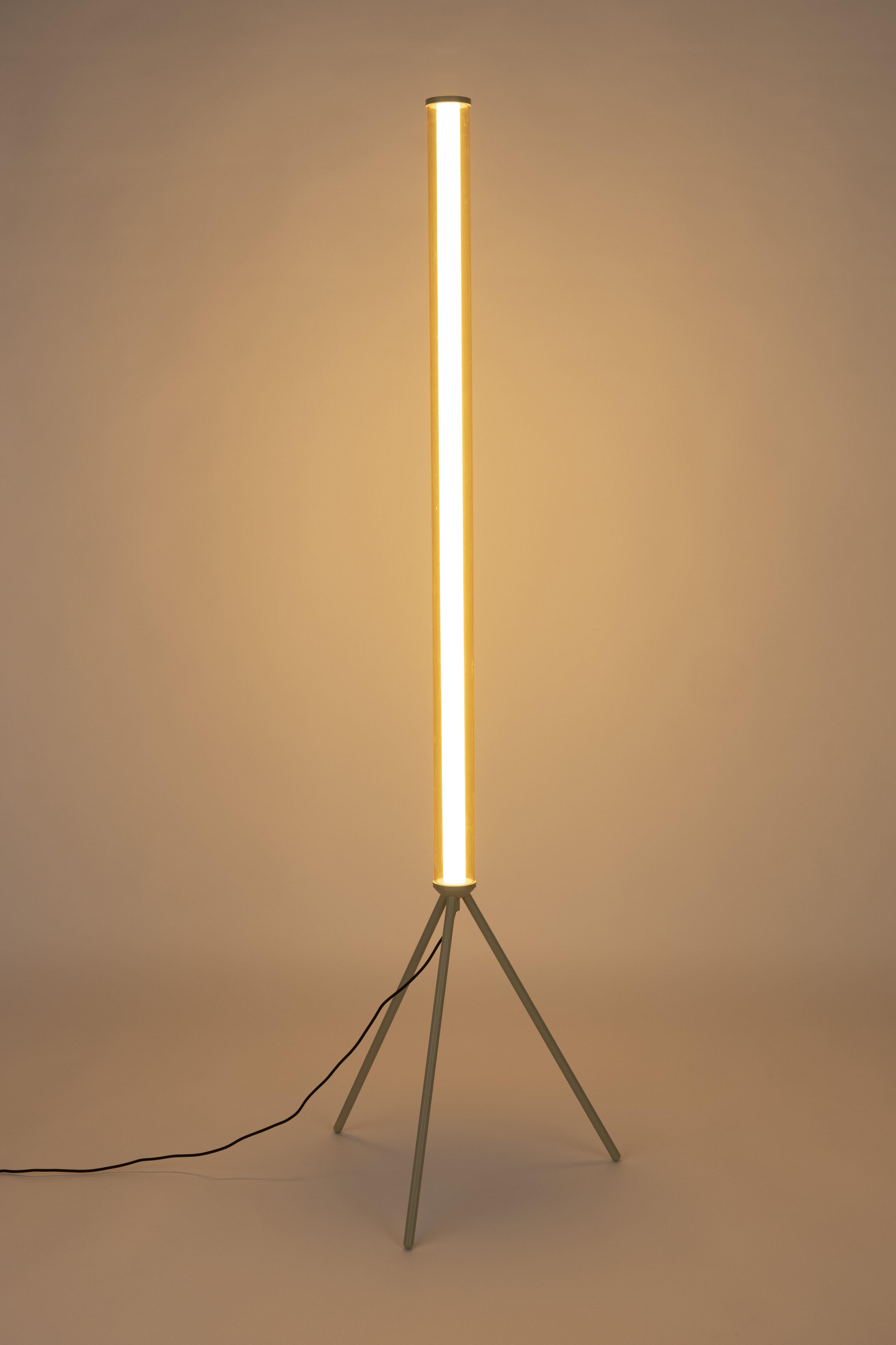 Zuiver Vloerlamp 'Scotty' 156cm hoog, kleur Beige