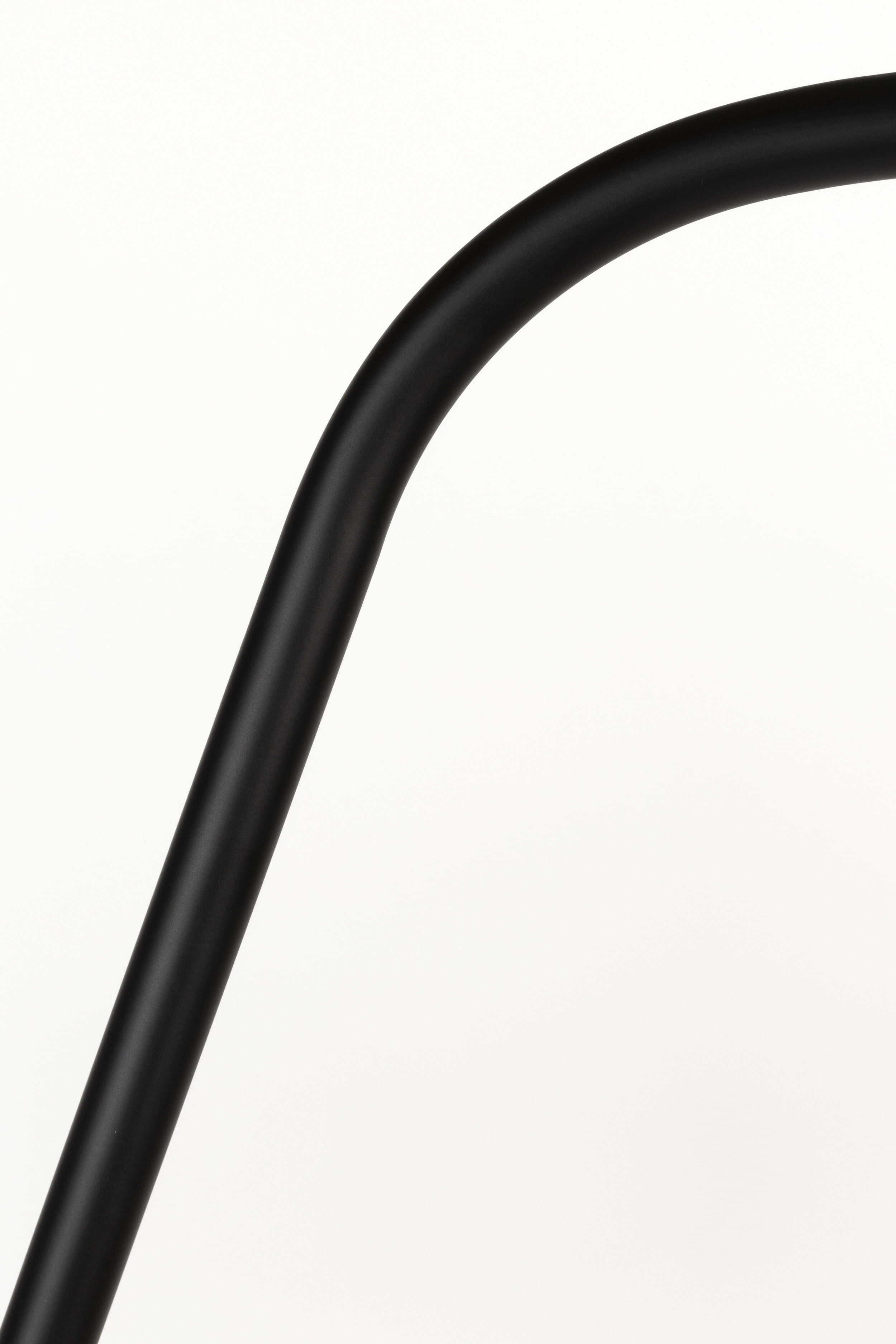 ZILT Vloerlamp 'Laniece' 224cm hoog, kleur Zwart