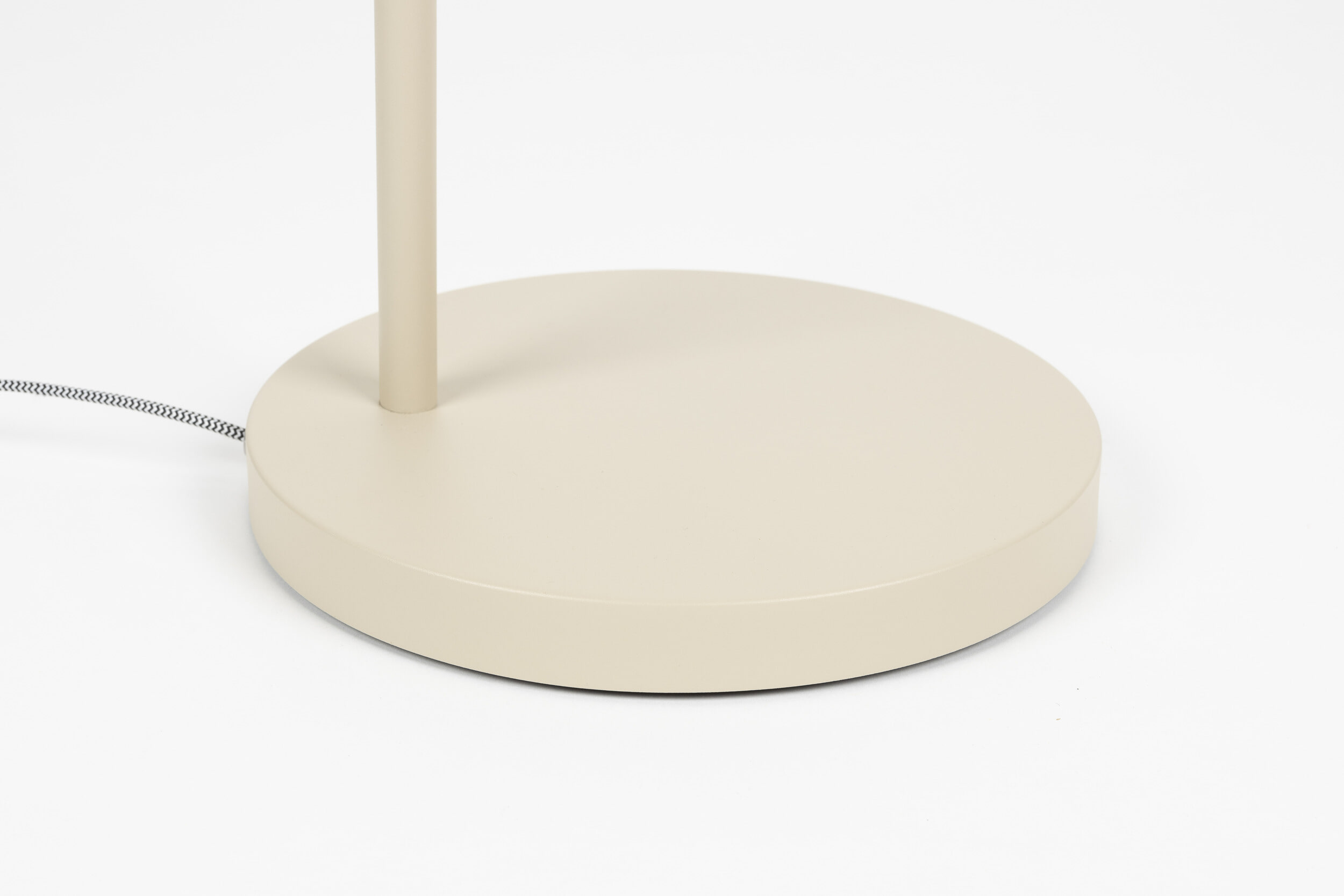 Zuiver Vloerlamp 'Buckle Head' 150cm, kleur Beige