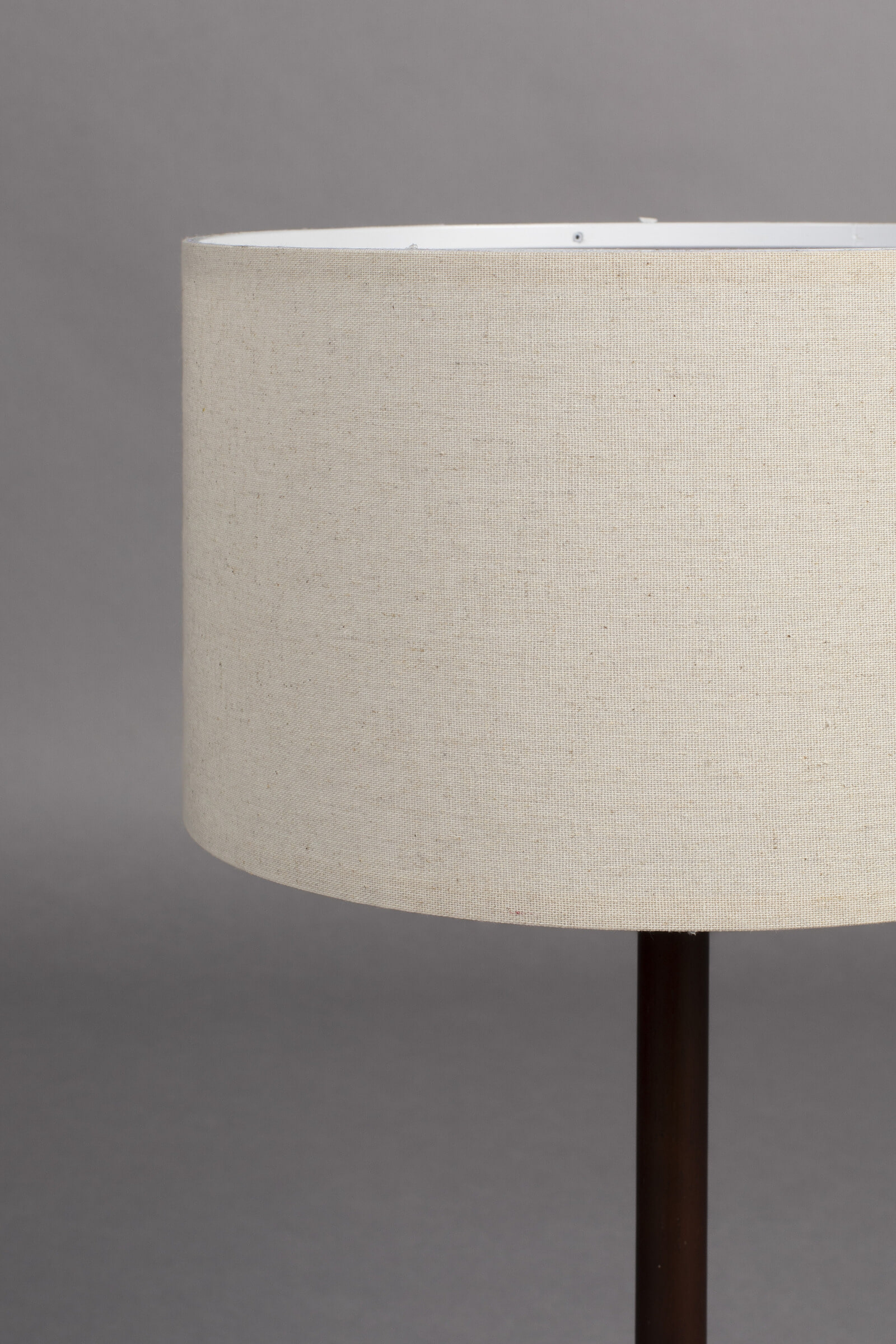 Dutchbone Tafellamp 'Jackson' Travertin en hout, 61cm hoog