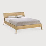 Ethnicraft Bed 'Air' Geolied Eikenhout, 180 x 200cm, kleur Naturel