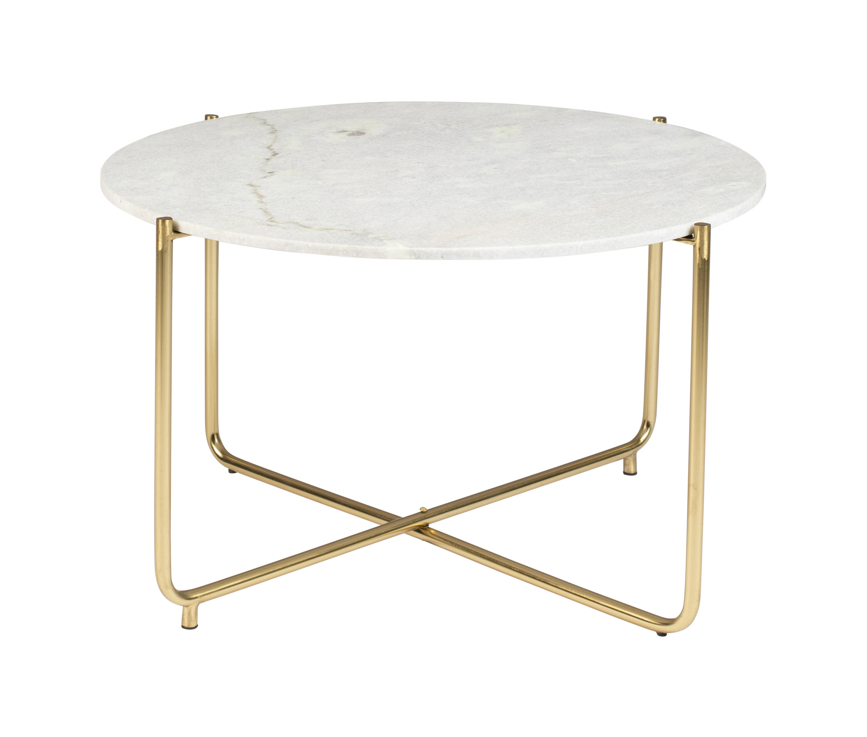 ZILT Salontafel 'Timpa' 70cm, wit marmer