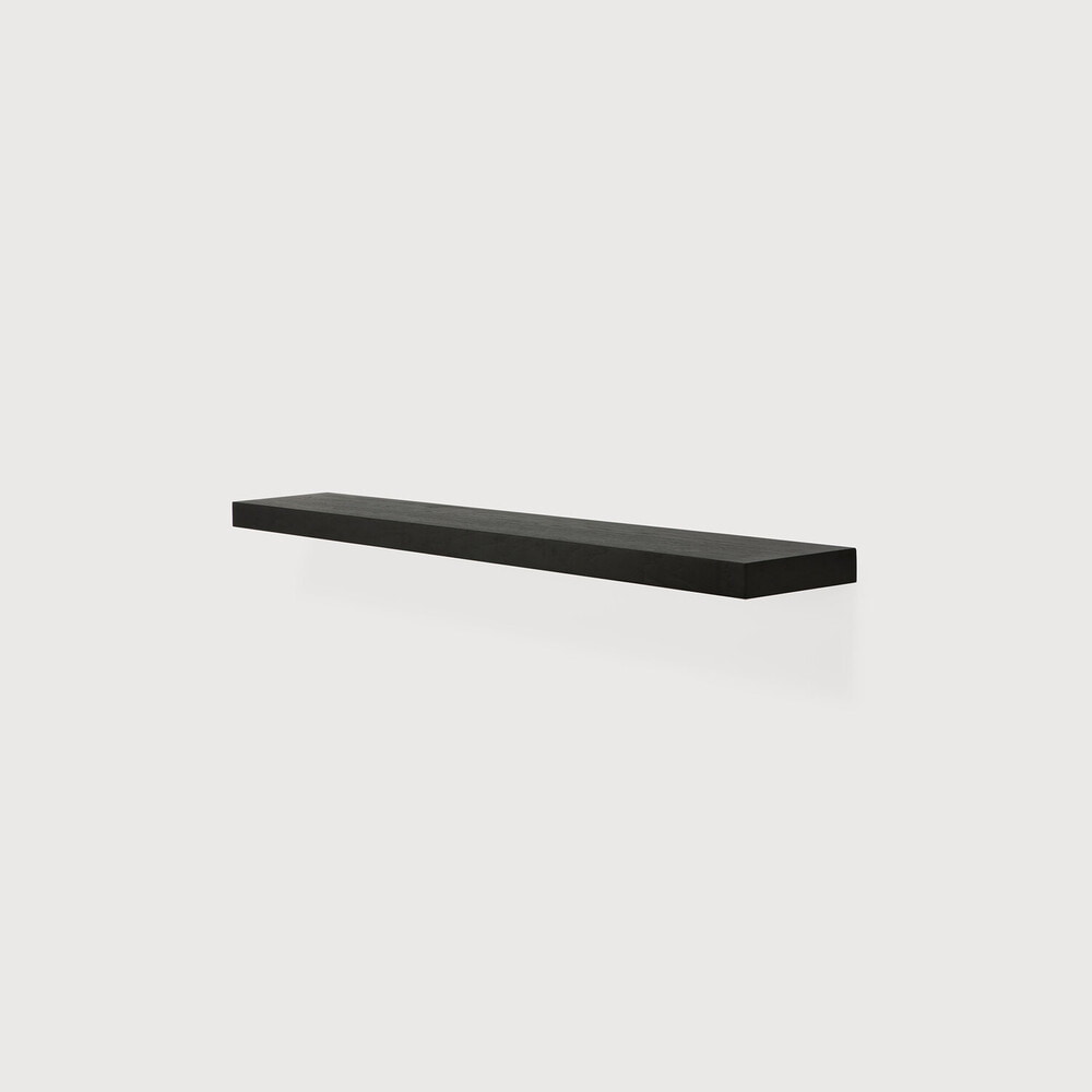 Ethnicraft Wandplank Wall Eikenhout, 140cm - Zwart