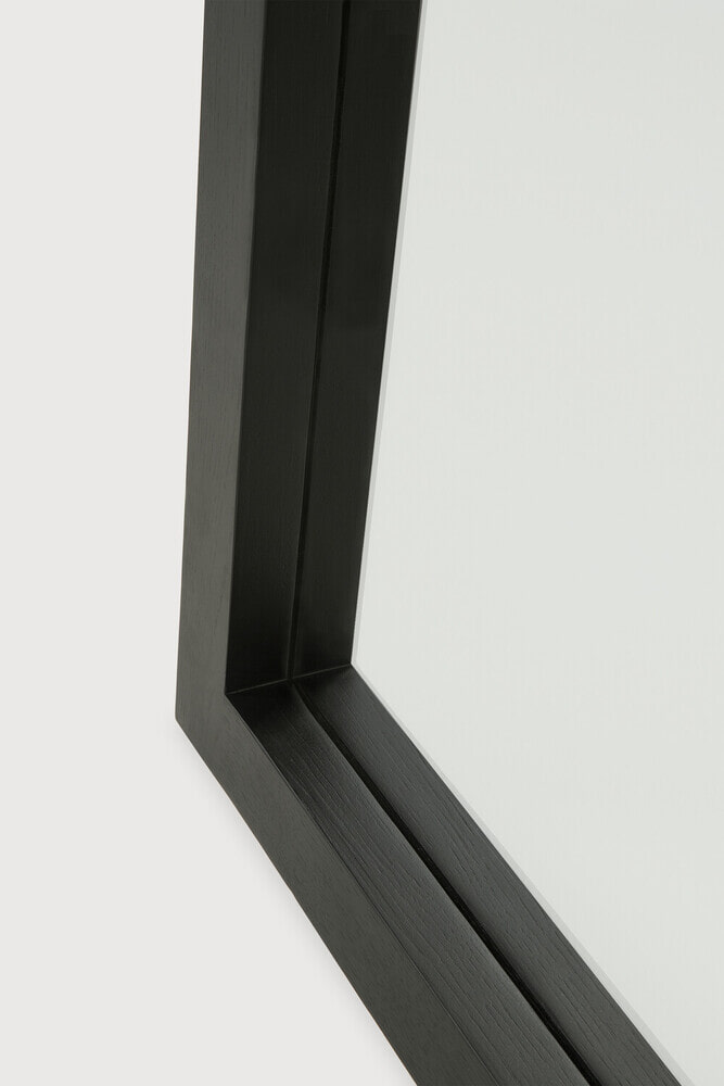 Ethnicraft Spiegel 'Light Frame' Eikenhout, 200 x 90cm, kleur Zwart