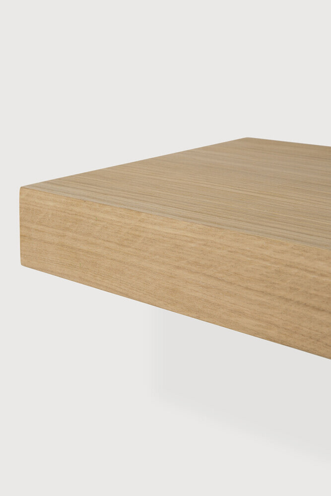 Ethnicraft Wandplank 'Wall' Eikenhout, 70cm, kleur Naturel