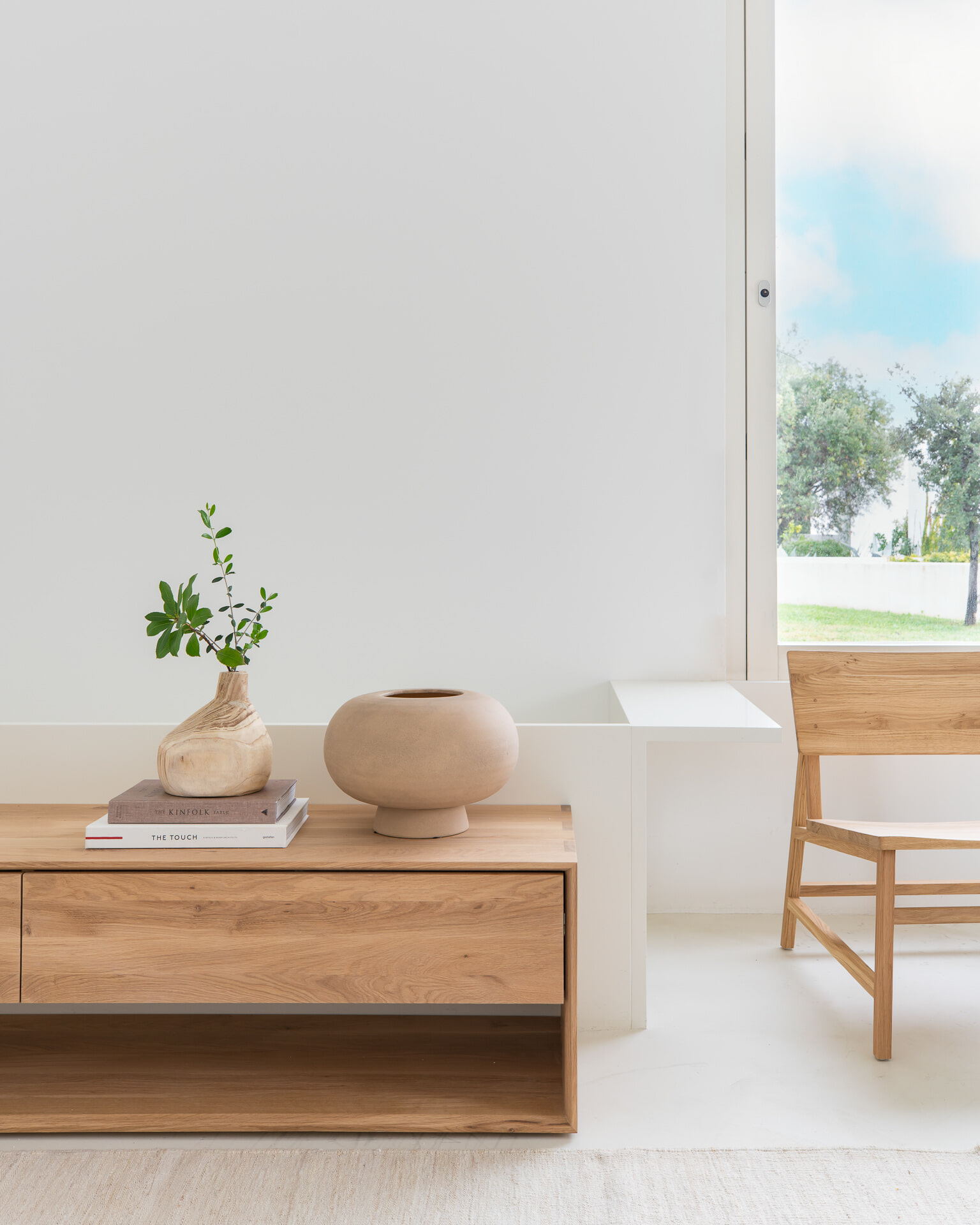 Ethnicraft TV-meubel 'Nordic' Geolied Eikenhout, 180cm