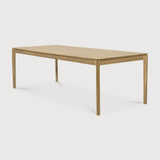 Ethnicraft Eettafel 'Bok' Geolied Eikenhout, 200 x 95cm