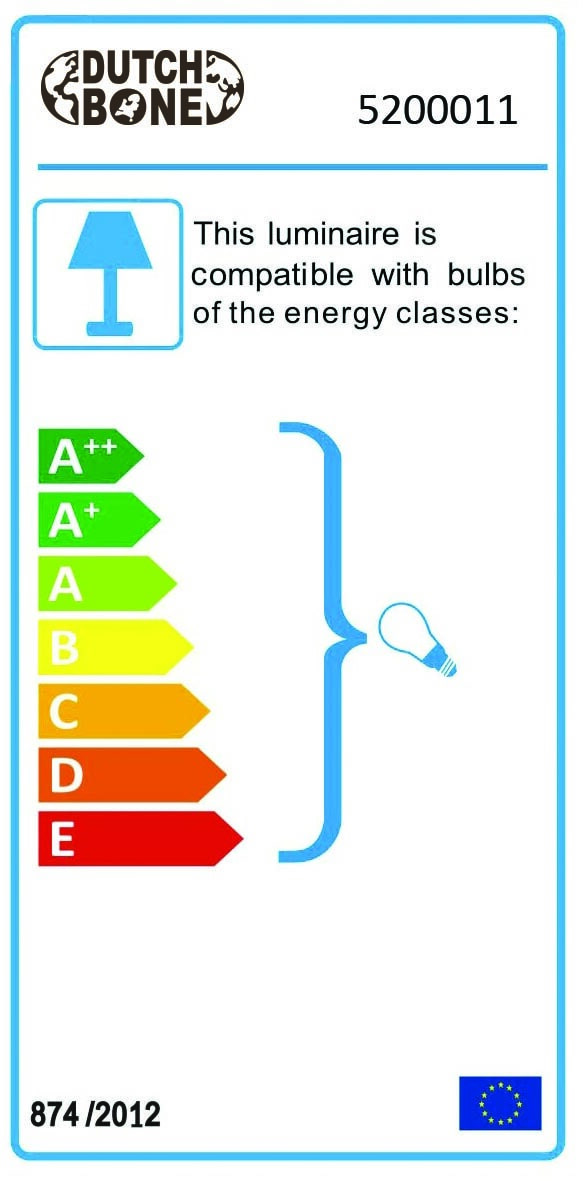 Dutchbone Tafellamp 'Woodland' 60cm