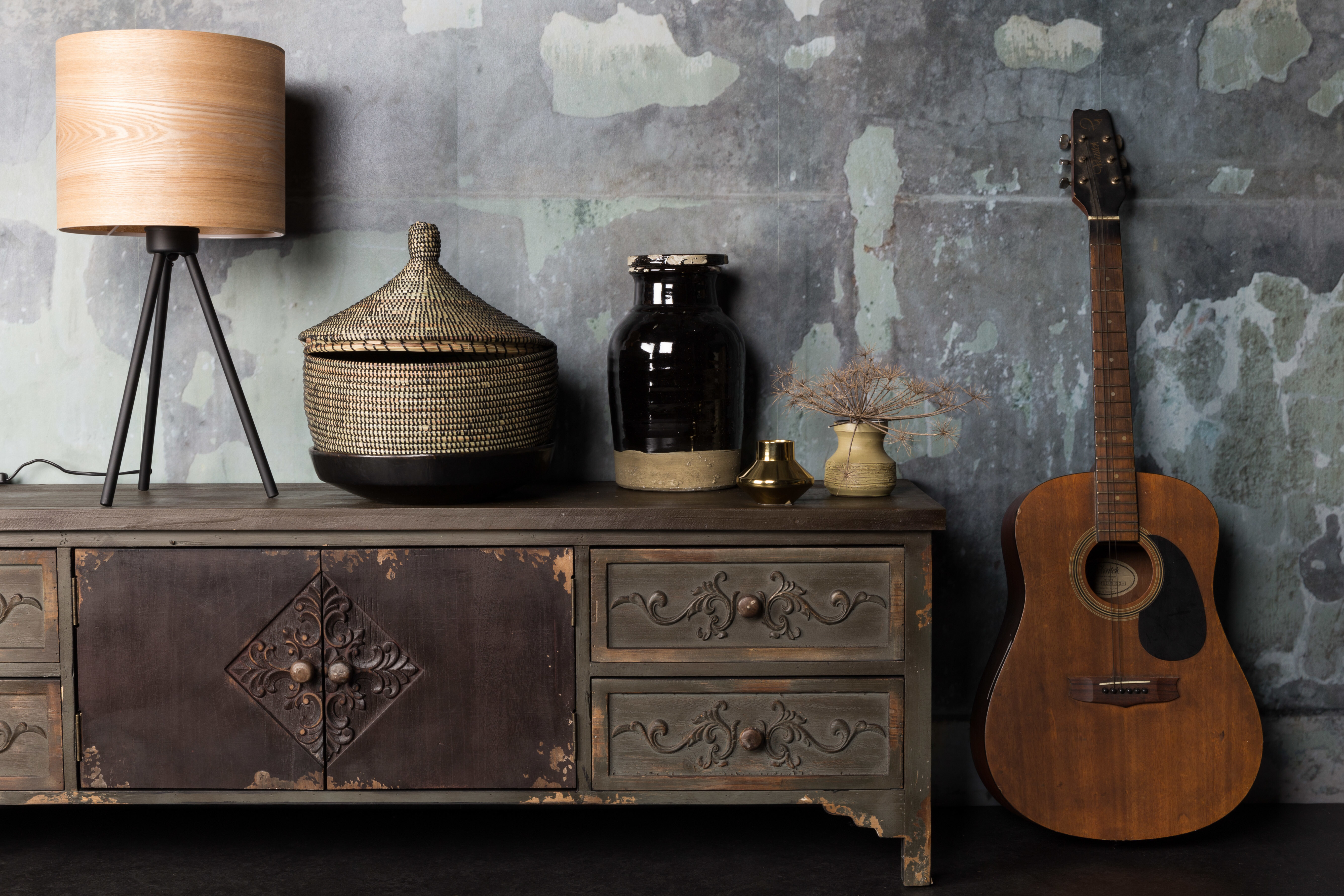 Dutchbone Tafellamp 'Woodland' 60cm