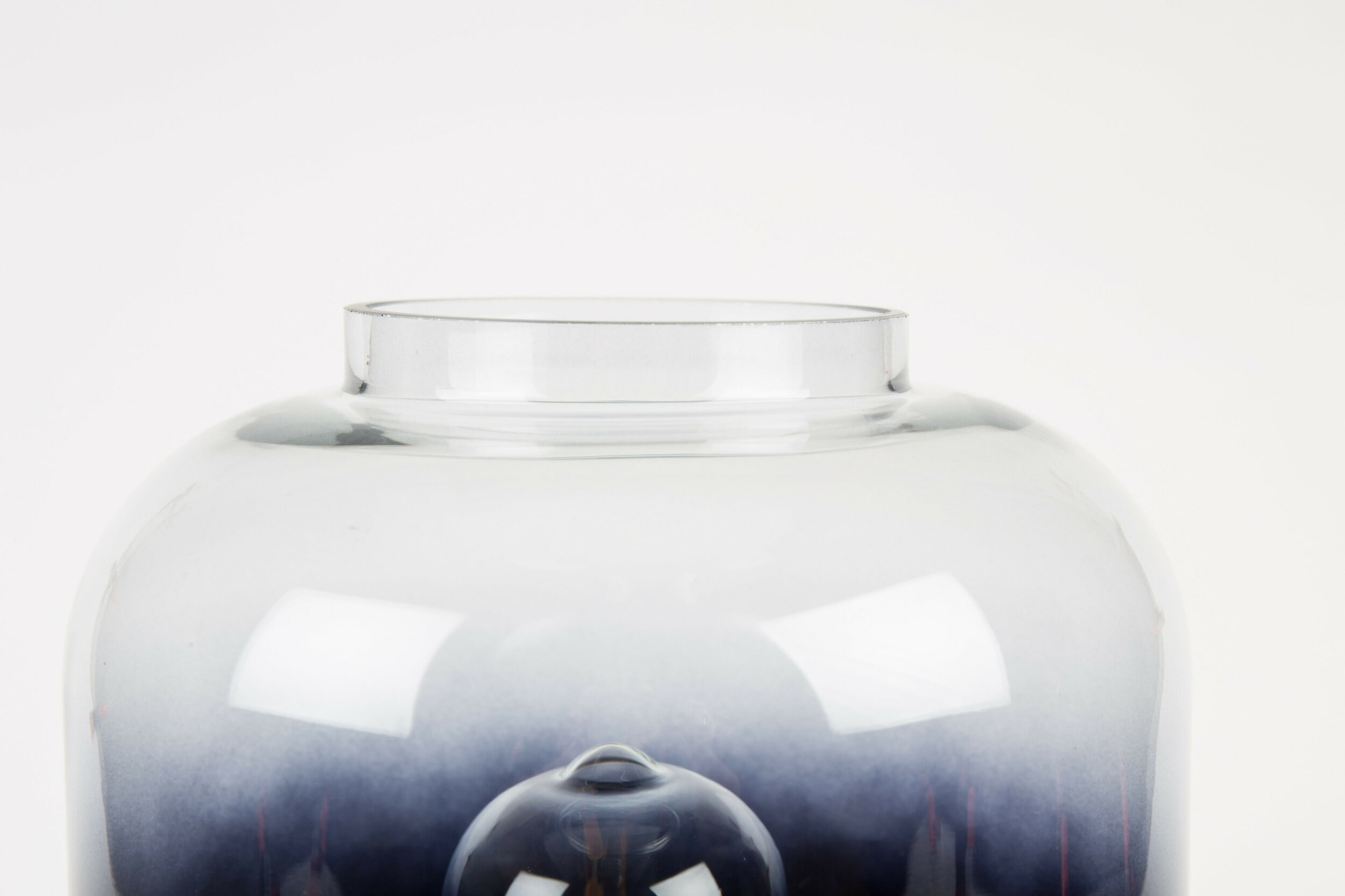 Zuiver Tafellamp 'Moody' Glas, kleur Zwart