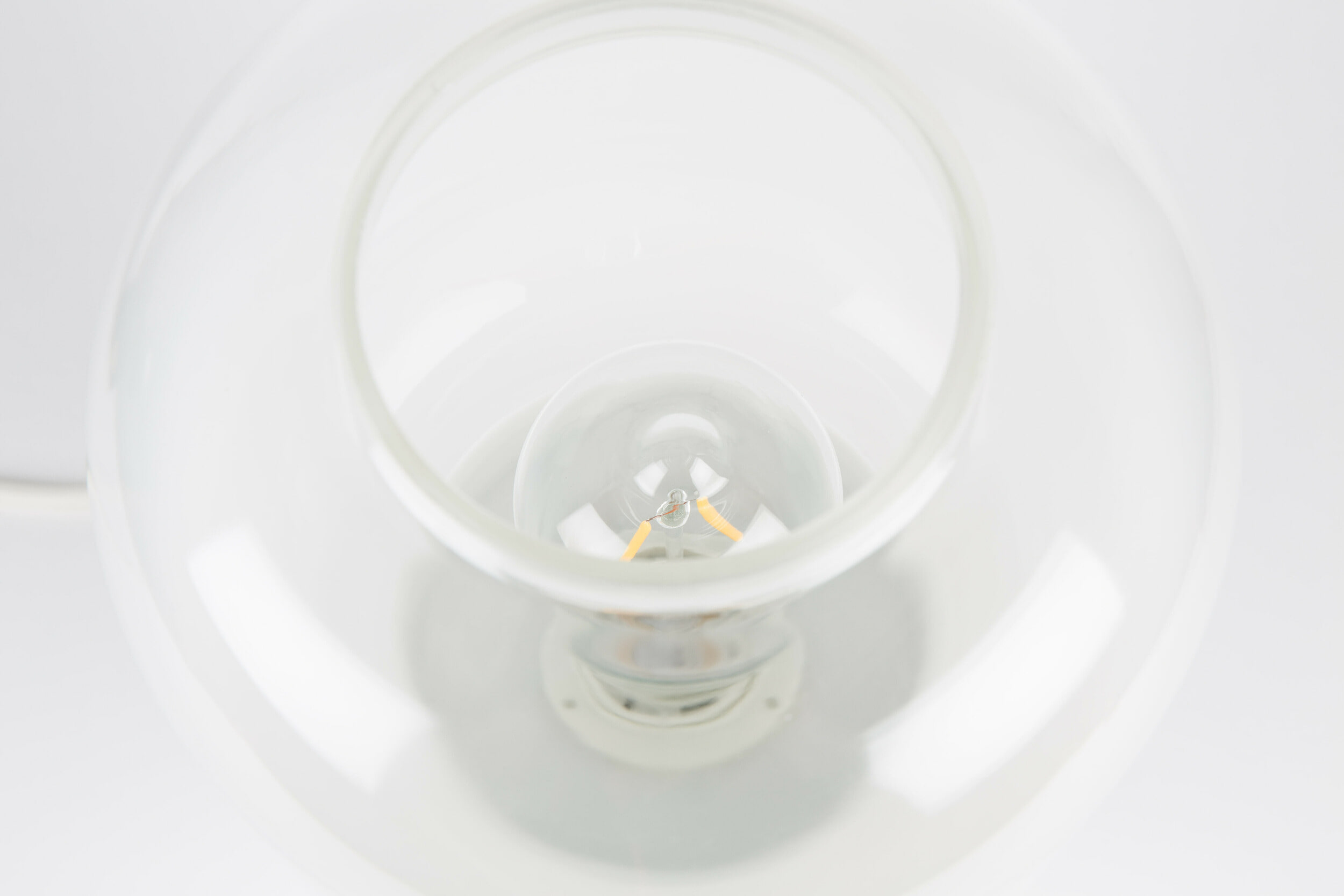 Zuiver Tafellamp 'Moody' Glas, kleur Wit