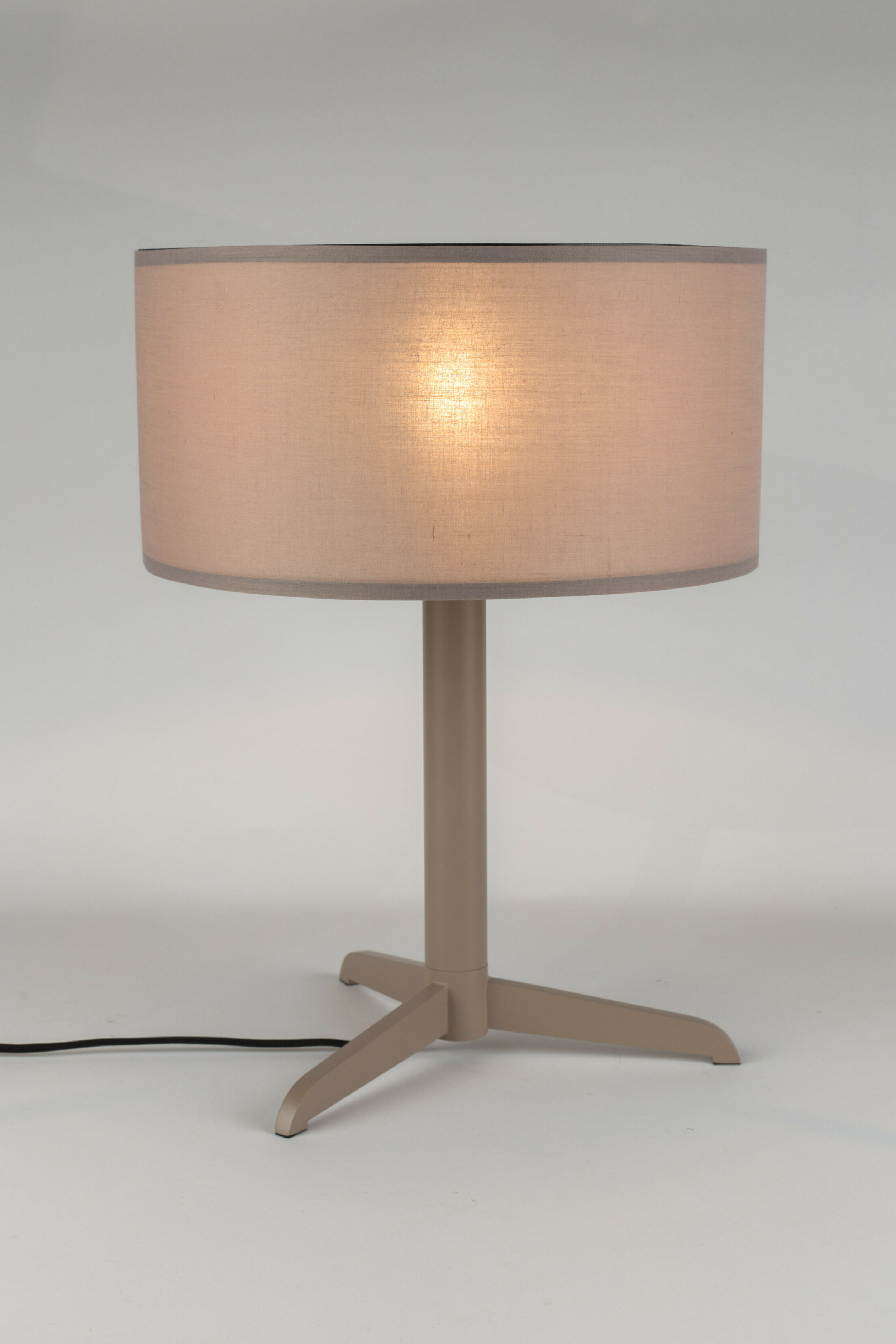 Zuiver Tafellamp 'Shelby' kleur Taupe