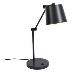 ZILT Tafellamp 'Bret' 60cm hoog, kleur Zwart