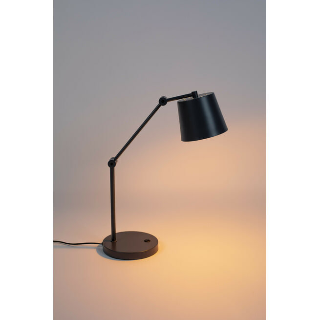 ZILT Tafellamp 'Bret' 60cm hoog, kleur Zwart