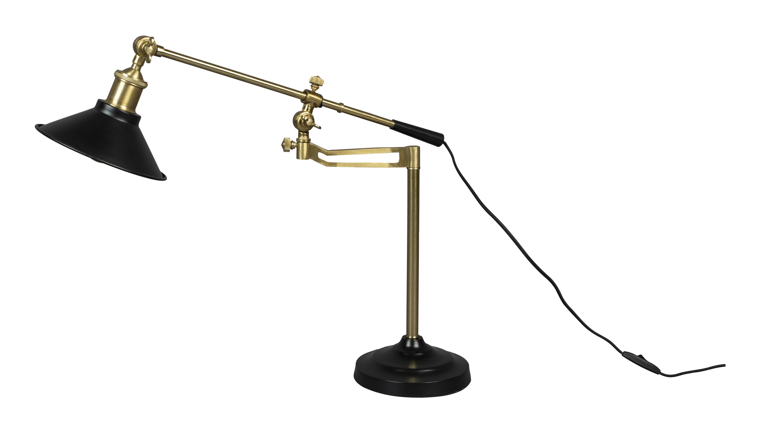 Dutchbone Tafellamp 'Penelope' kleur Zwart