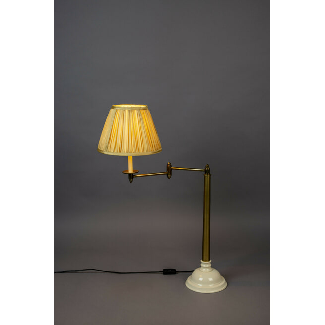 Dutchbone Tafellamp 'The Allis' 64cm hoog, Brass