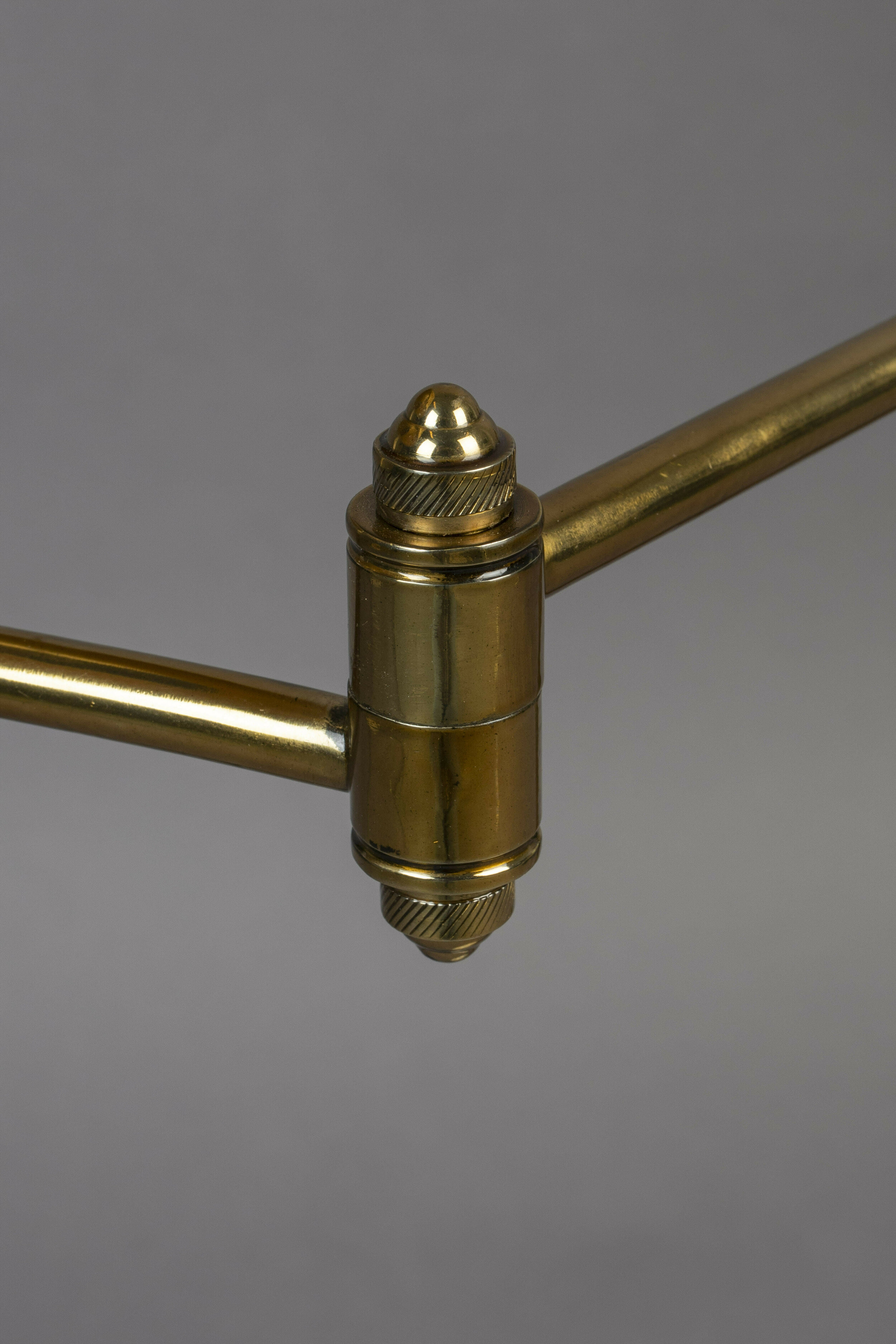 Dutchbone Tafellamp 'The Allis' 64cm hoog, Brass