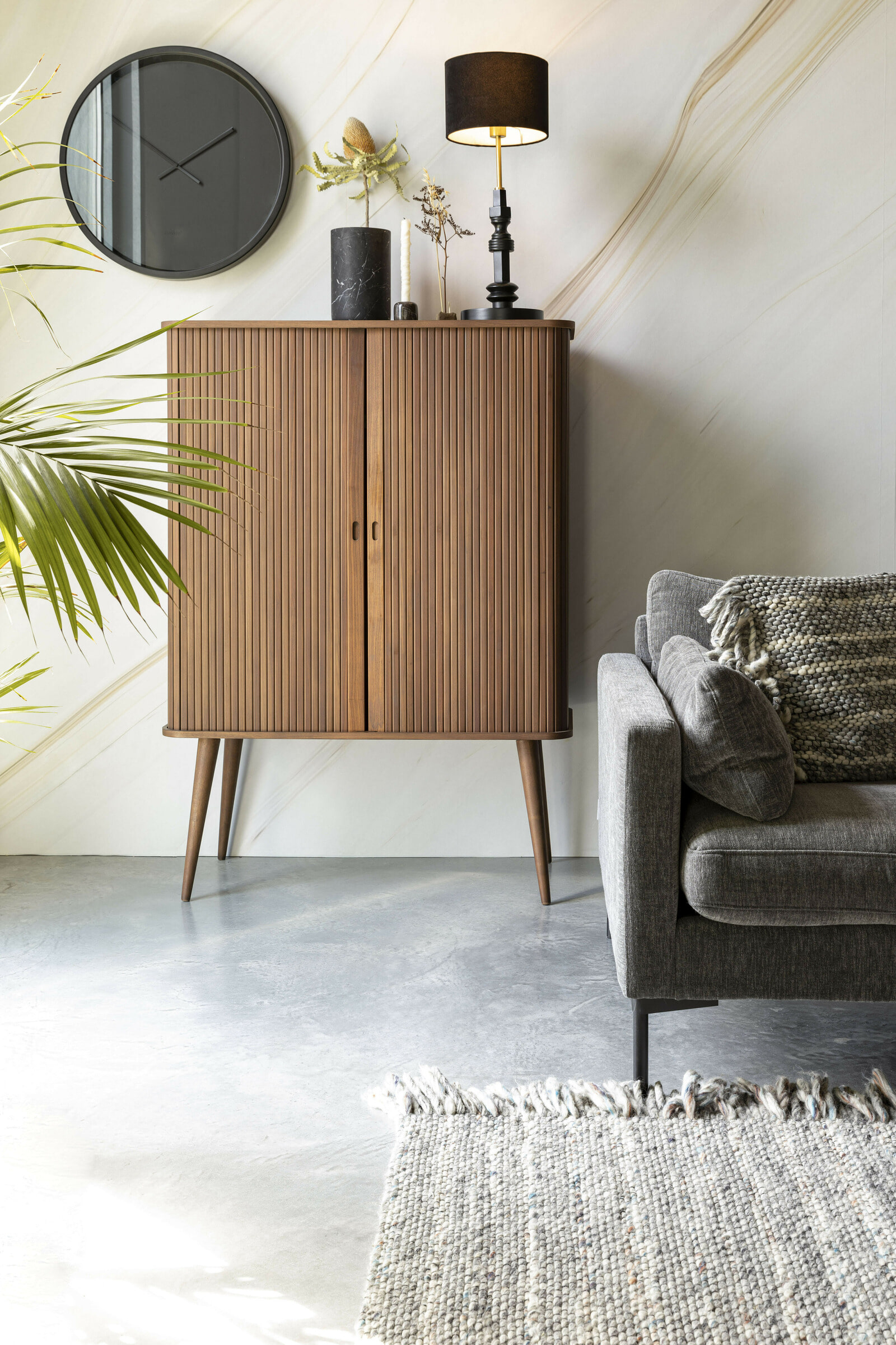 Zuiver Tafellamp 'Totem' 65cm, kleur Zwart