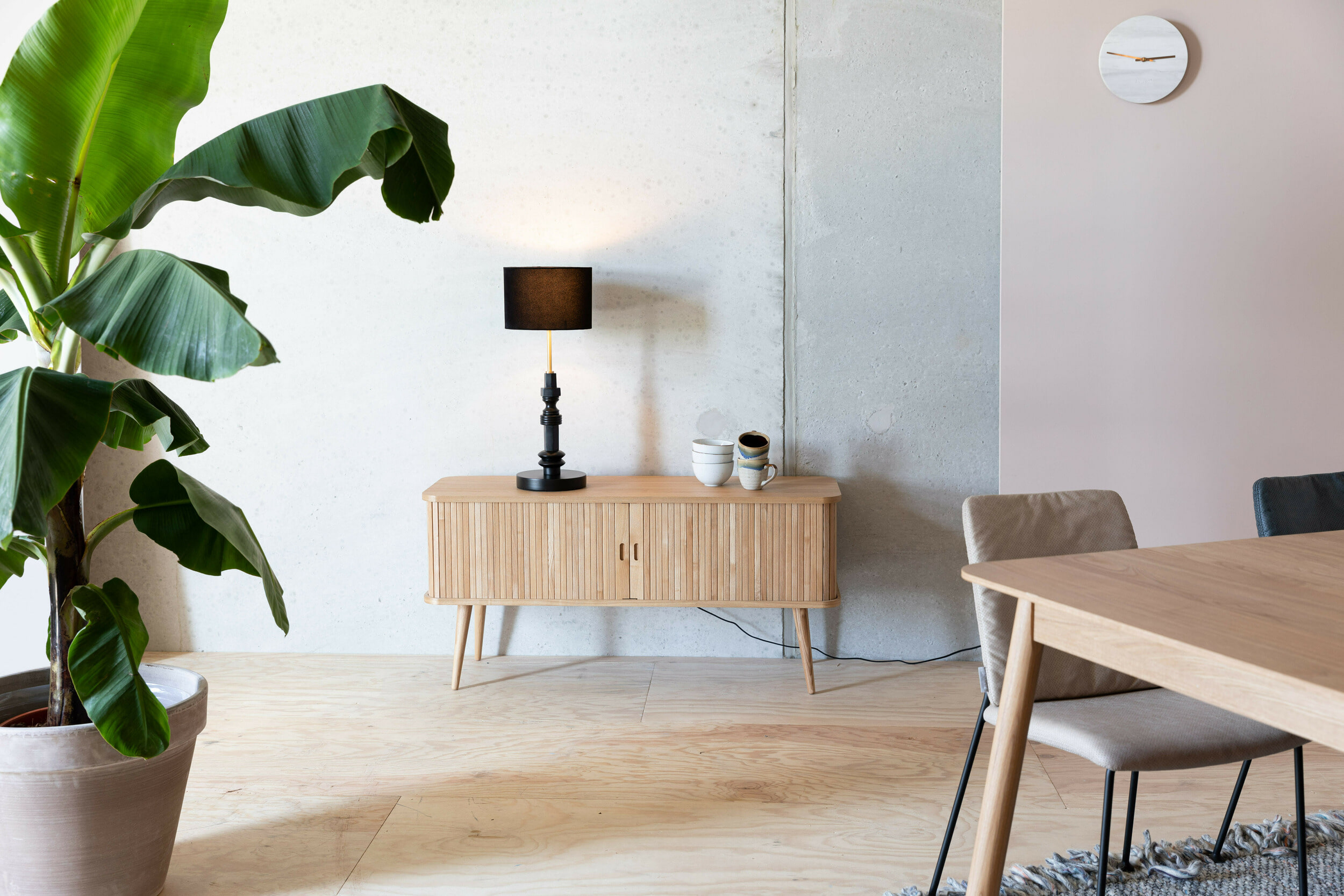 Zuiver Tafellamp 'Totem' 65cm, kleur Zwart