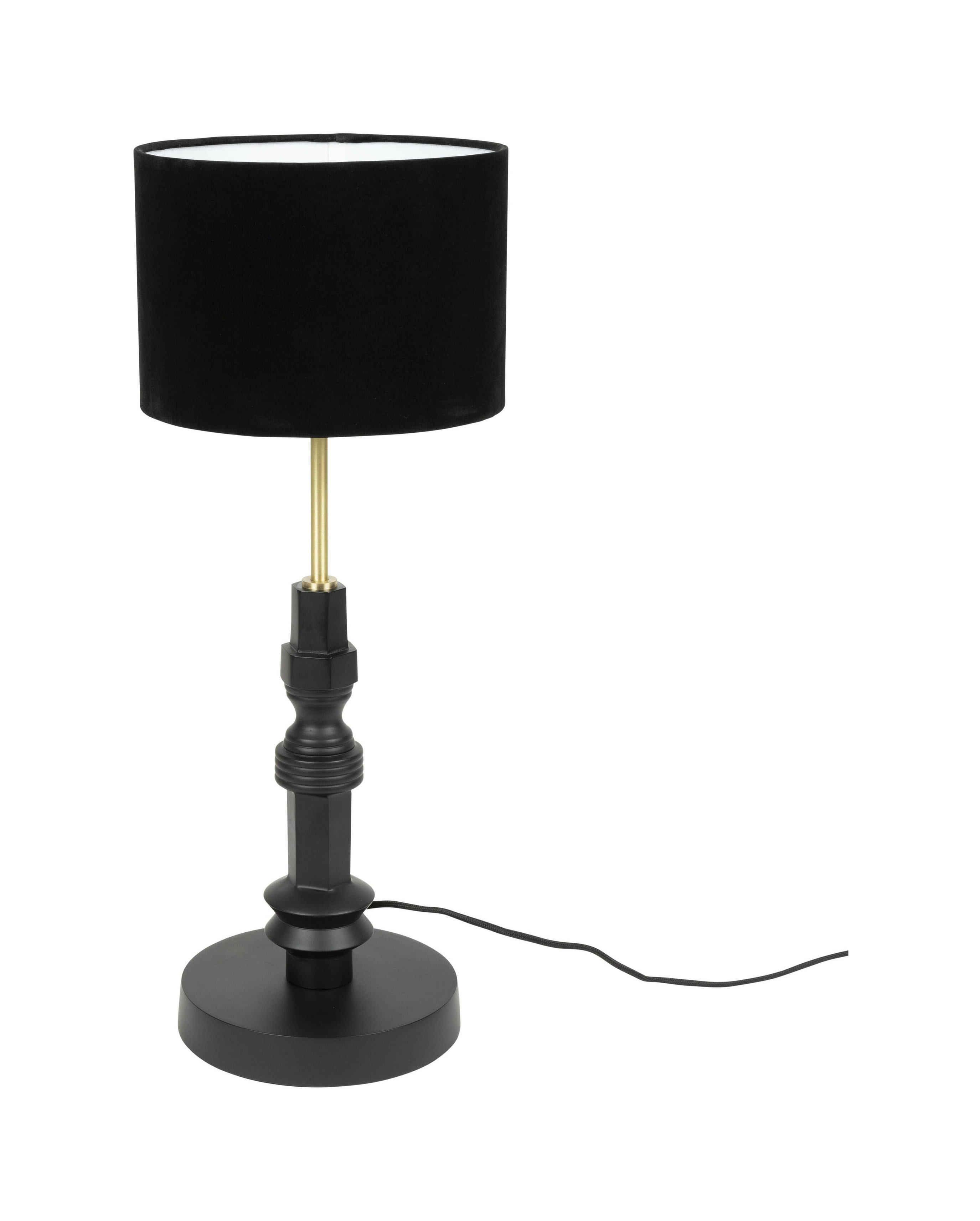 Zuiver Tafellamp 'Totem' 65cm, kleur Zwart