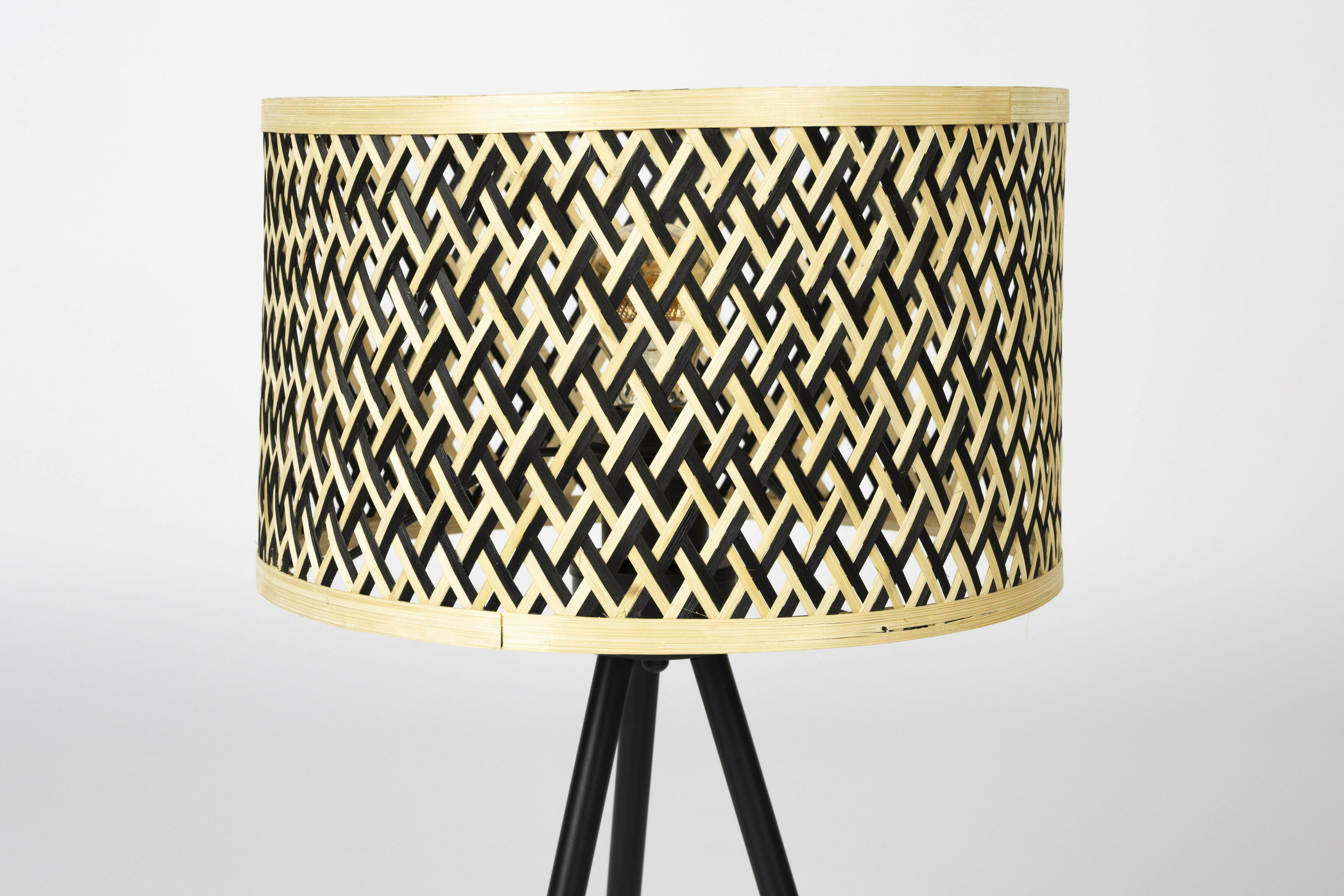 ZILT Tafellamp 'Abou' Bamboe, 55cm