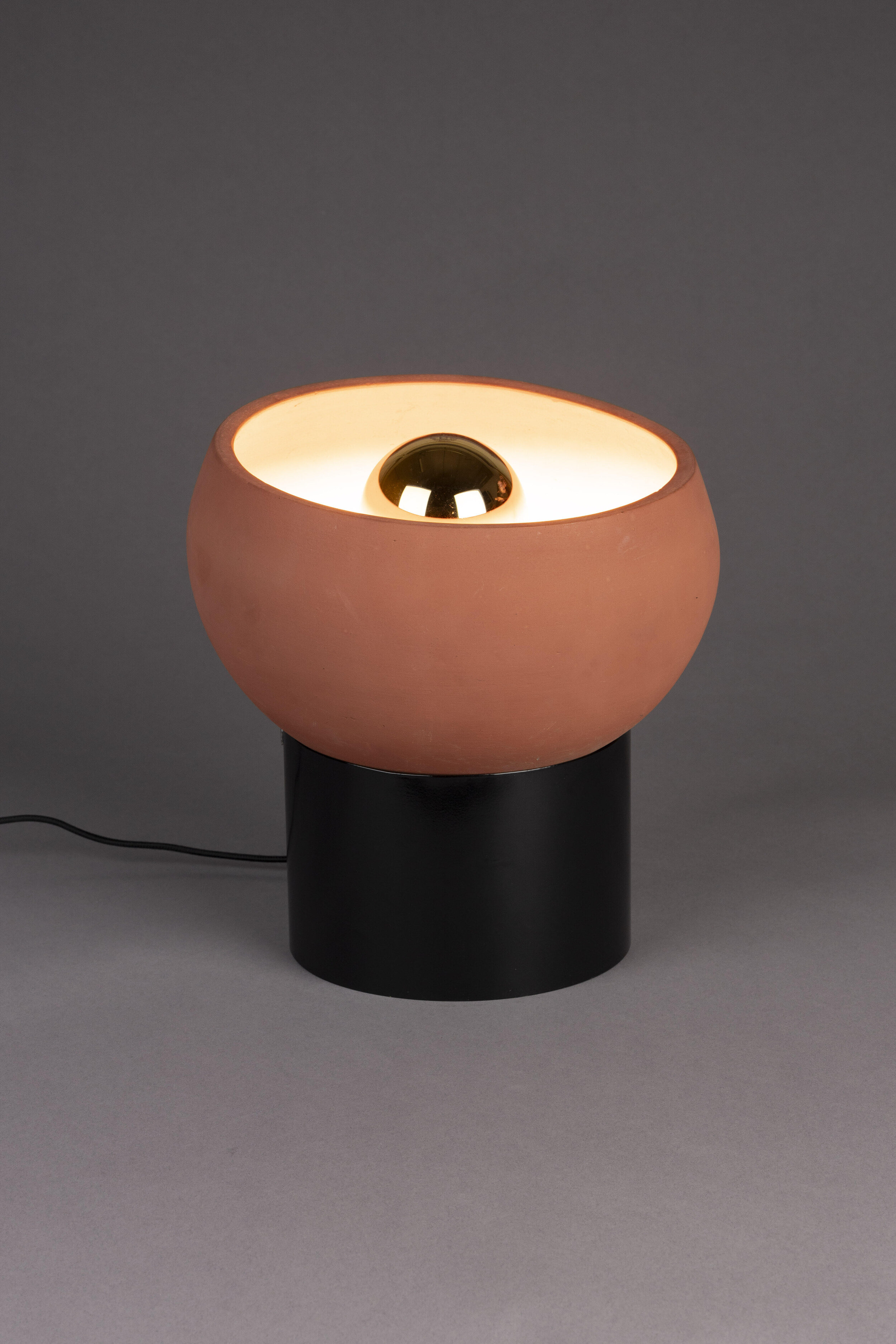 Dutchbone Tafellamp 'Zahra' Terracotta, 33cm