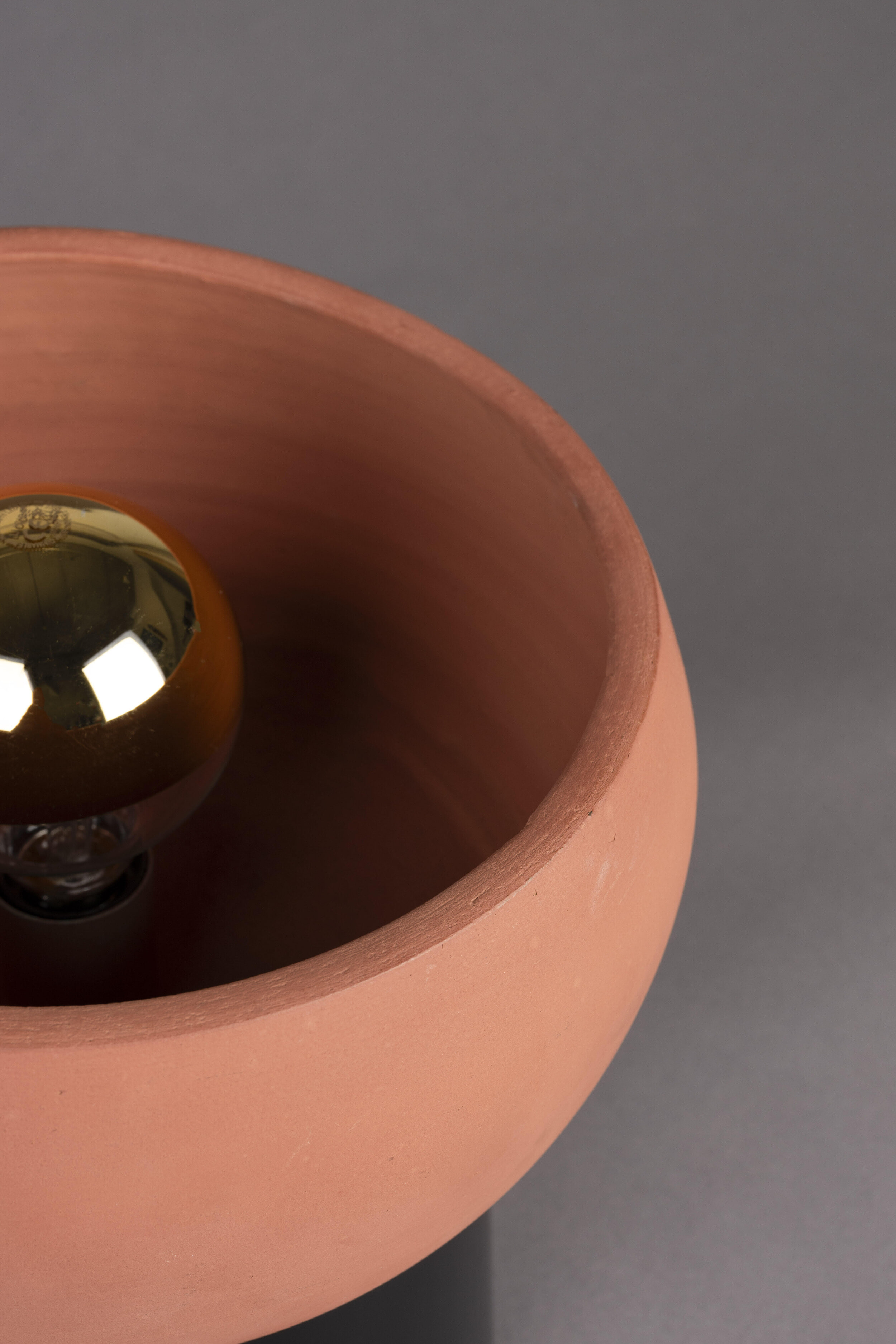 Dutchbone Tafellamp 'Zahra' Terracotta, 33cm