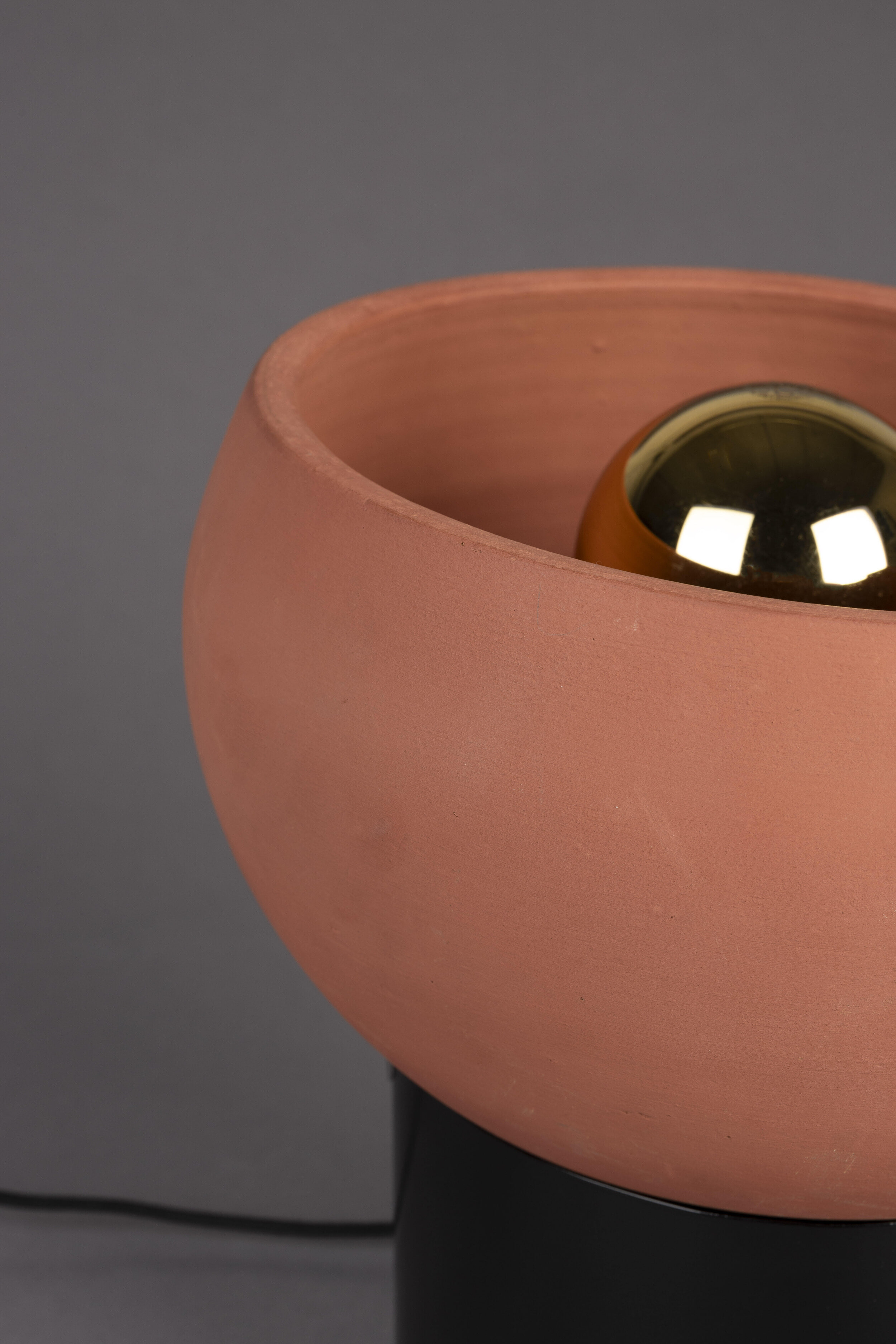 Dutchbone Tafellamp 'Zahra' Terracotta, 33cm