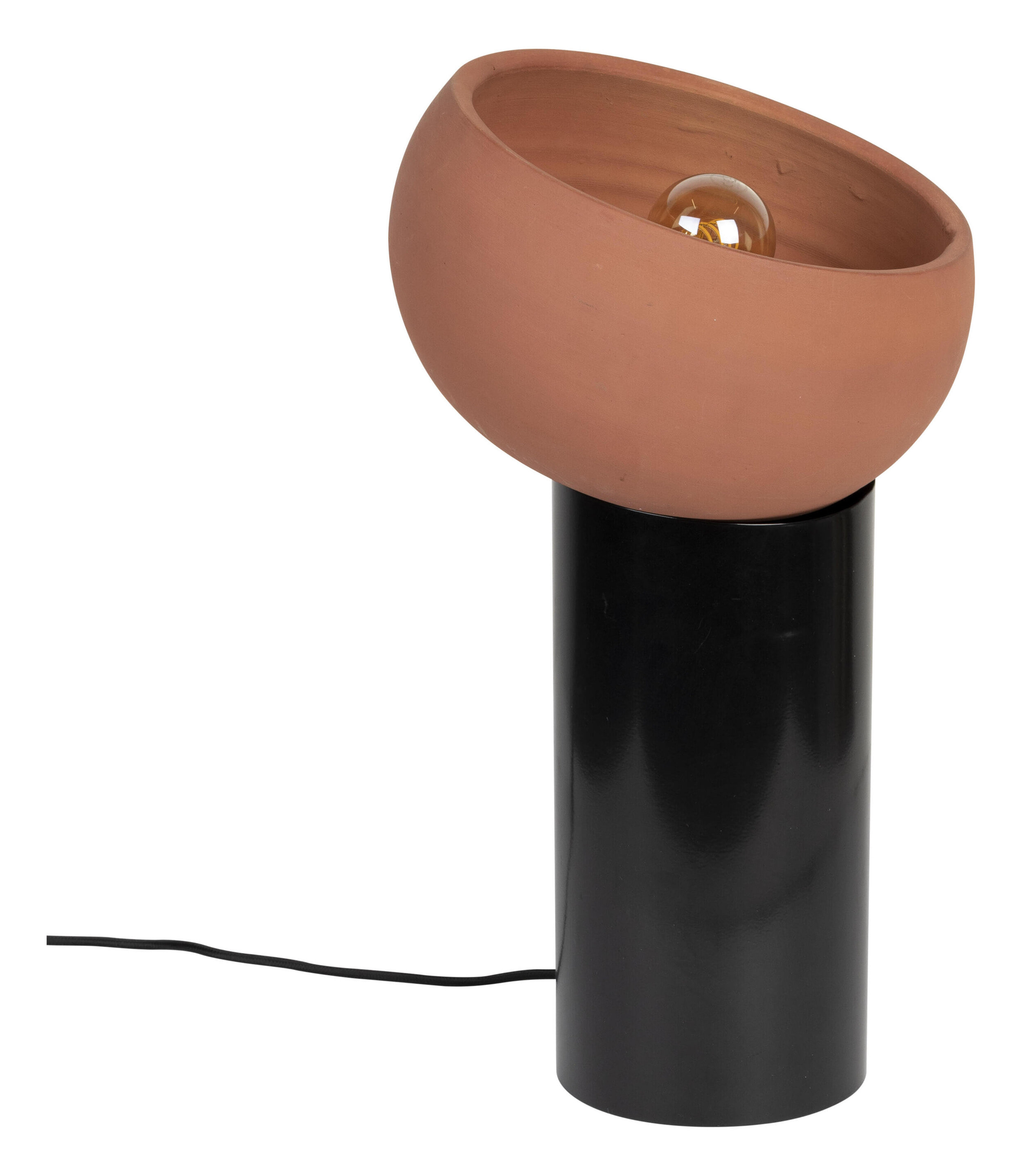 Dutchbone Tafellamp 'Zahra' Terracotta, 47cm