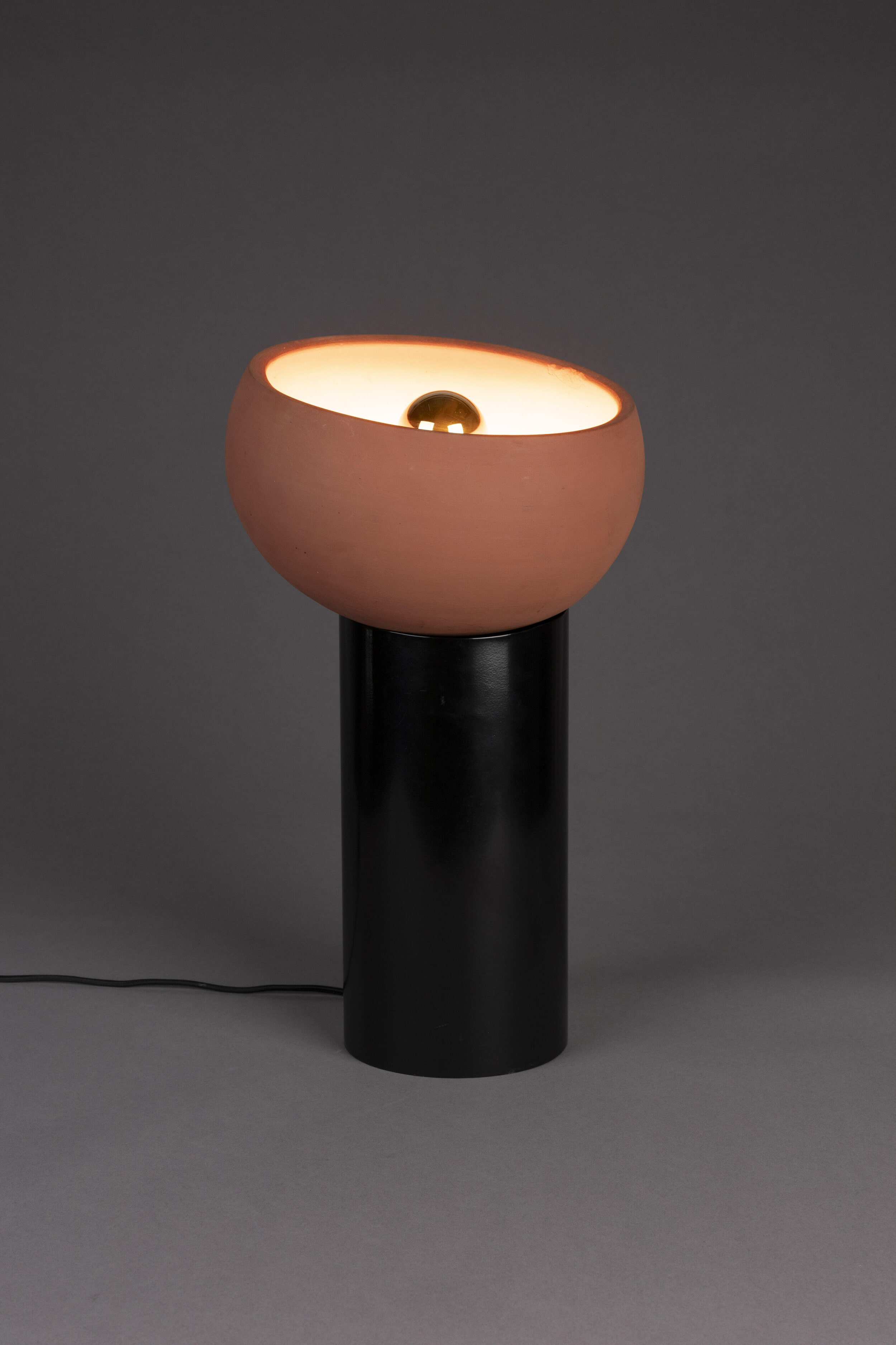 Dutchbone Tafellamp 'Zahra' Terracotta, 47cm