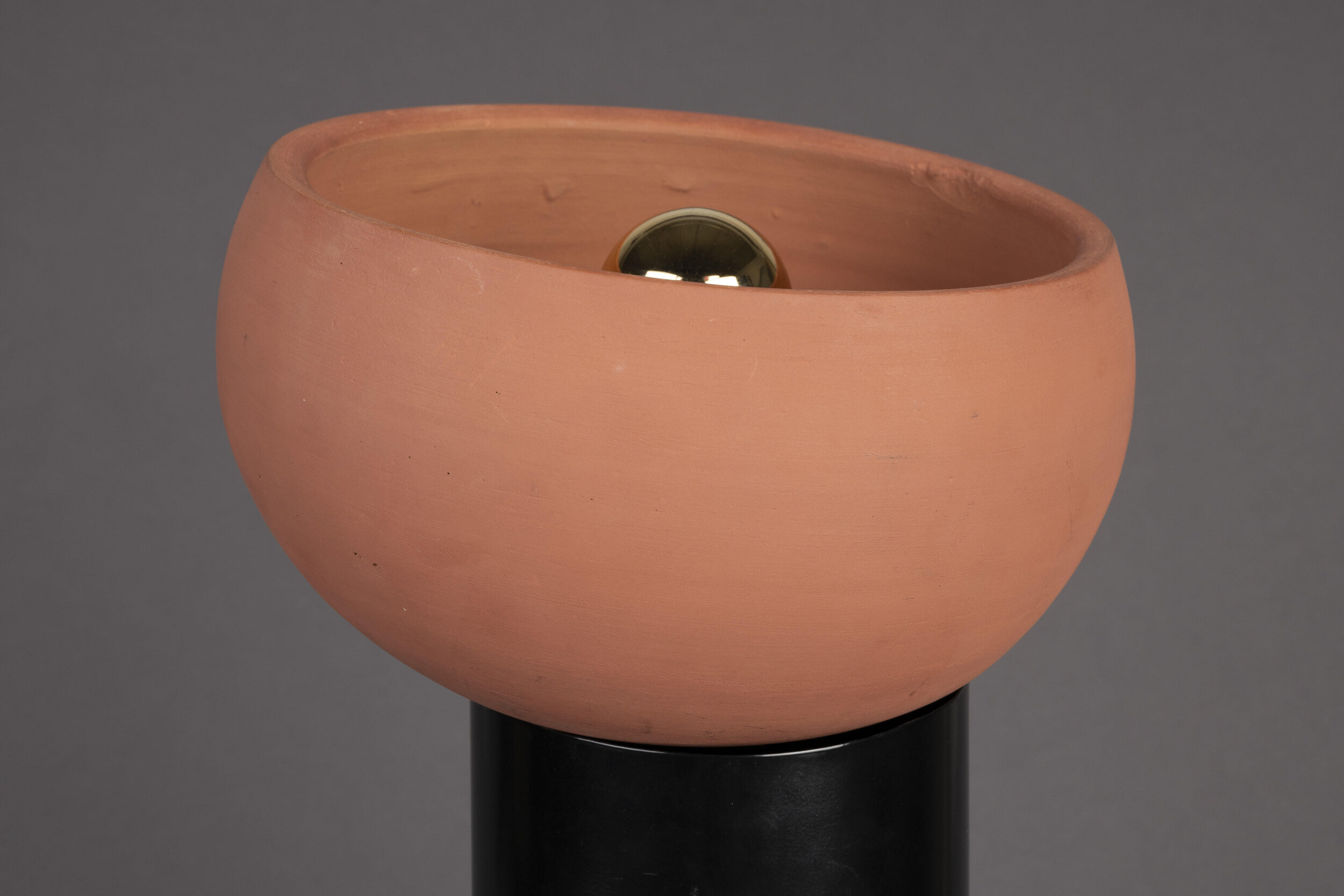 Dutchbone Tafellamp 'Zahra' Terracotta, 47cm