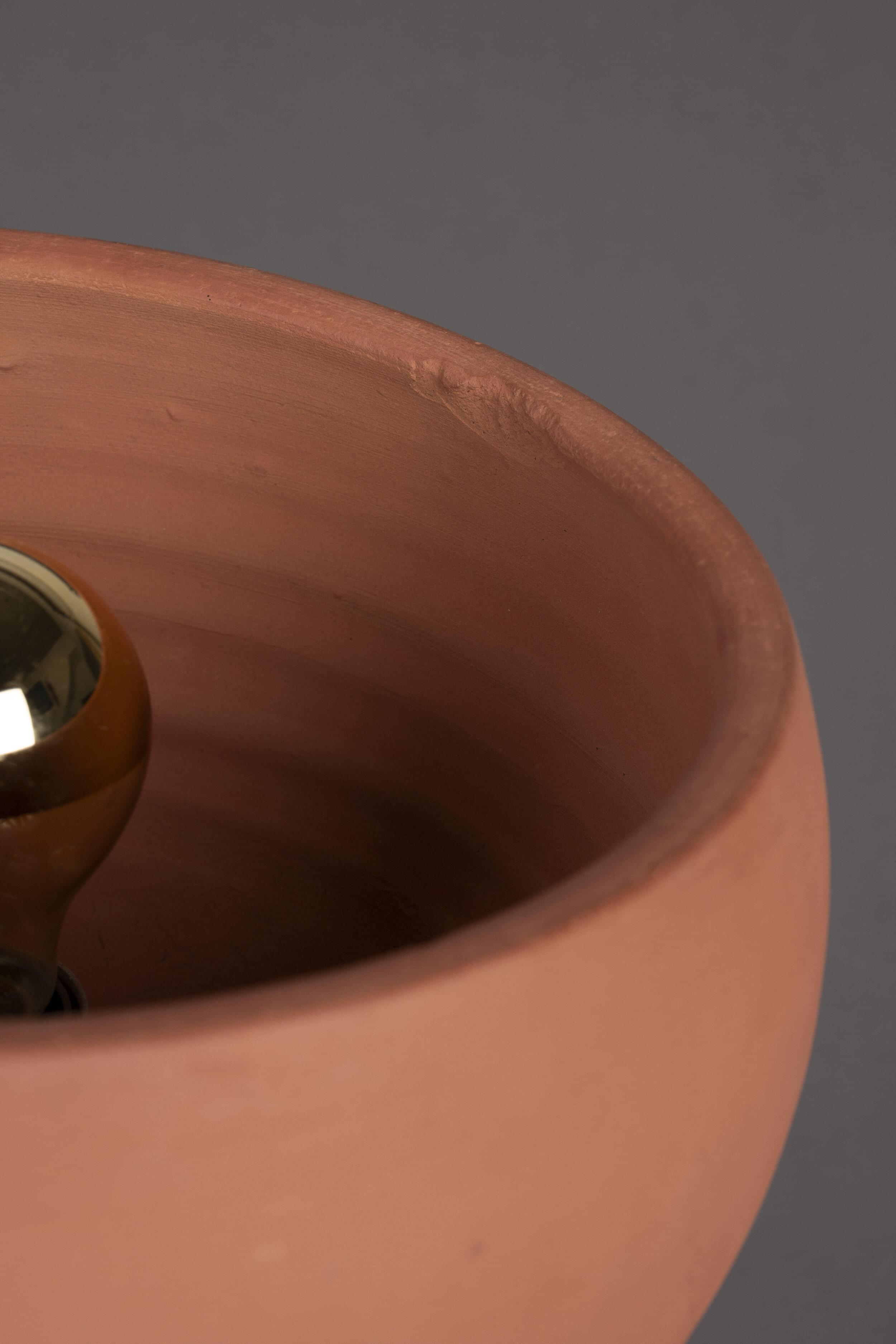 Dutchbone Tafellamp 'Zahra' Terracotta, 47cm