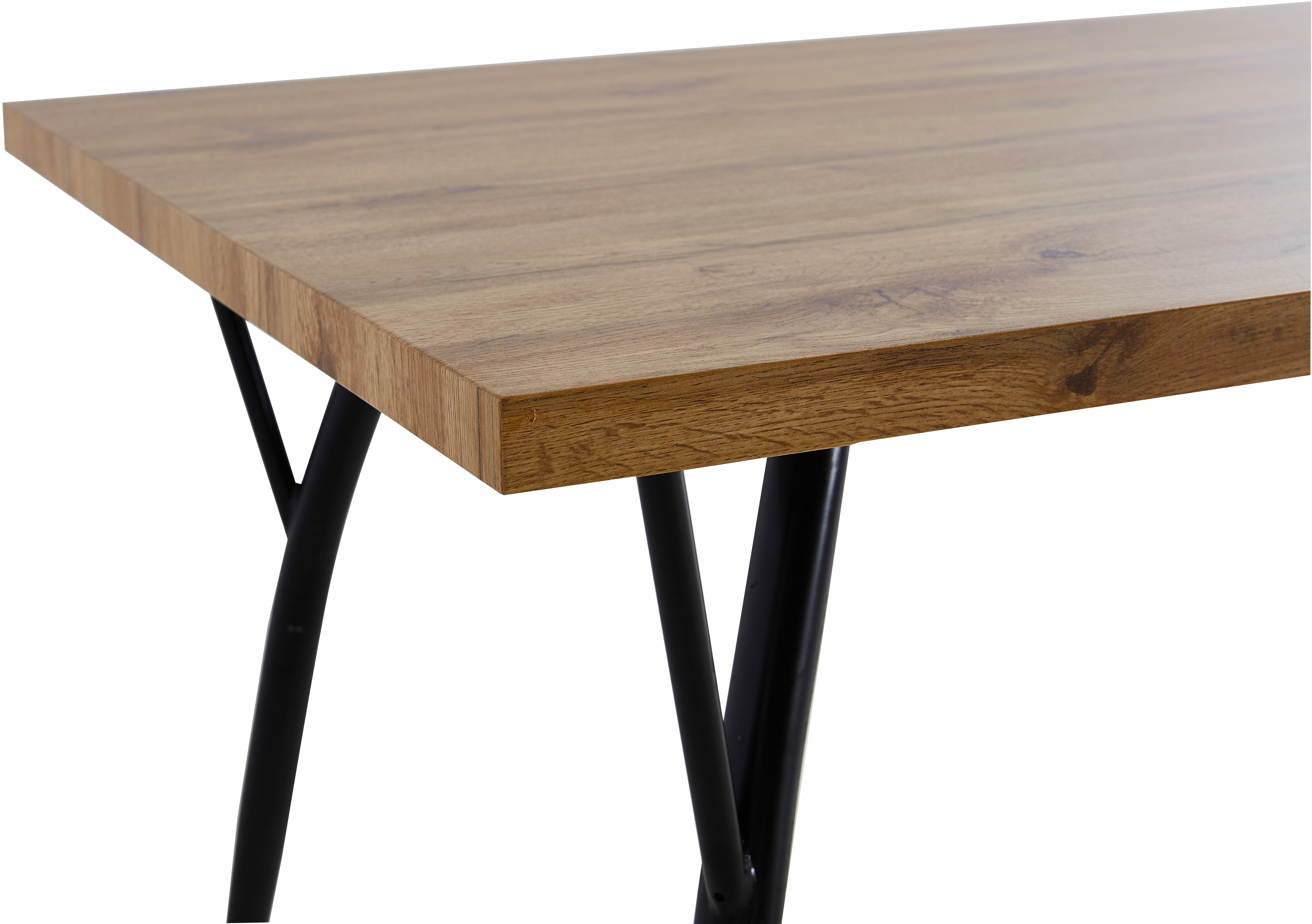 Artistiq Eettafel 'Orrin' Eikenlook, 150 x 90cm