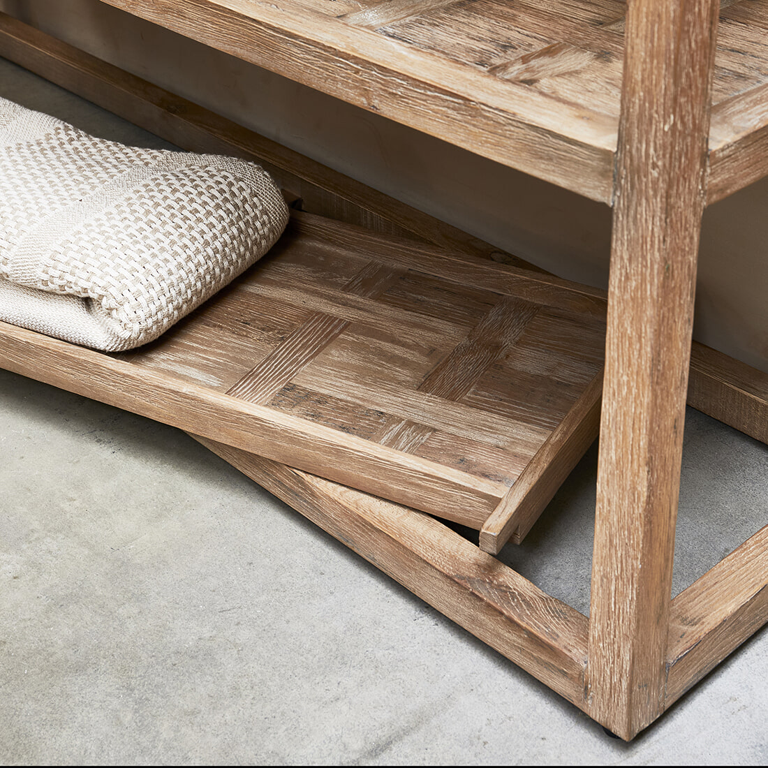 Rivièra Maison Buffetkast 'Fraser Island' Eikenhout, 190 x 150cm