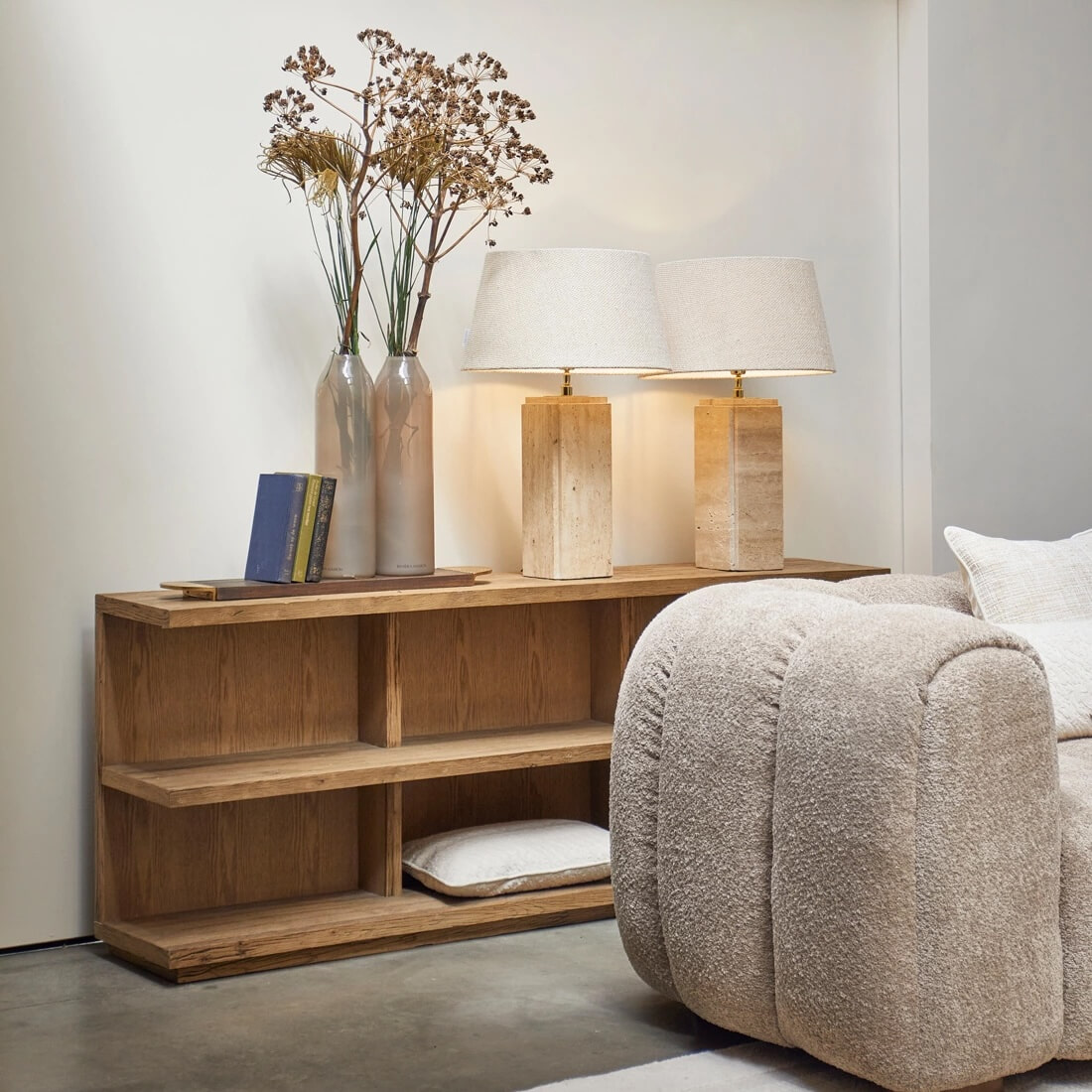 Rivièra Maison Sidetable 'Vermont' Eikenhout, 180cm