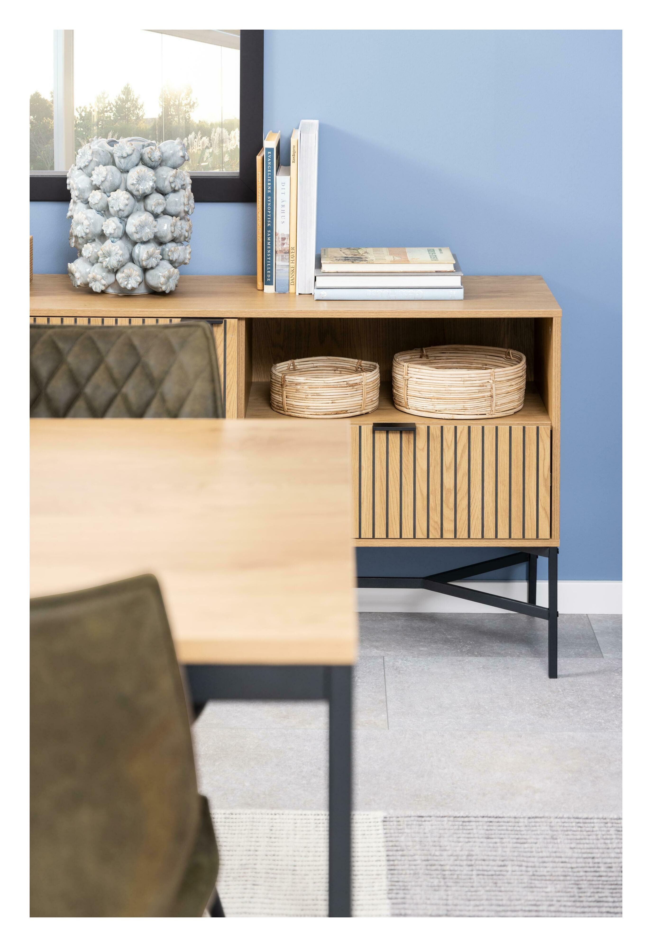 Bendt Dressoir 'Lisette' Wild Eikenlook, 180cm